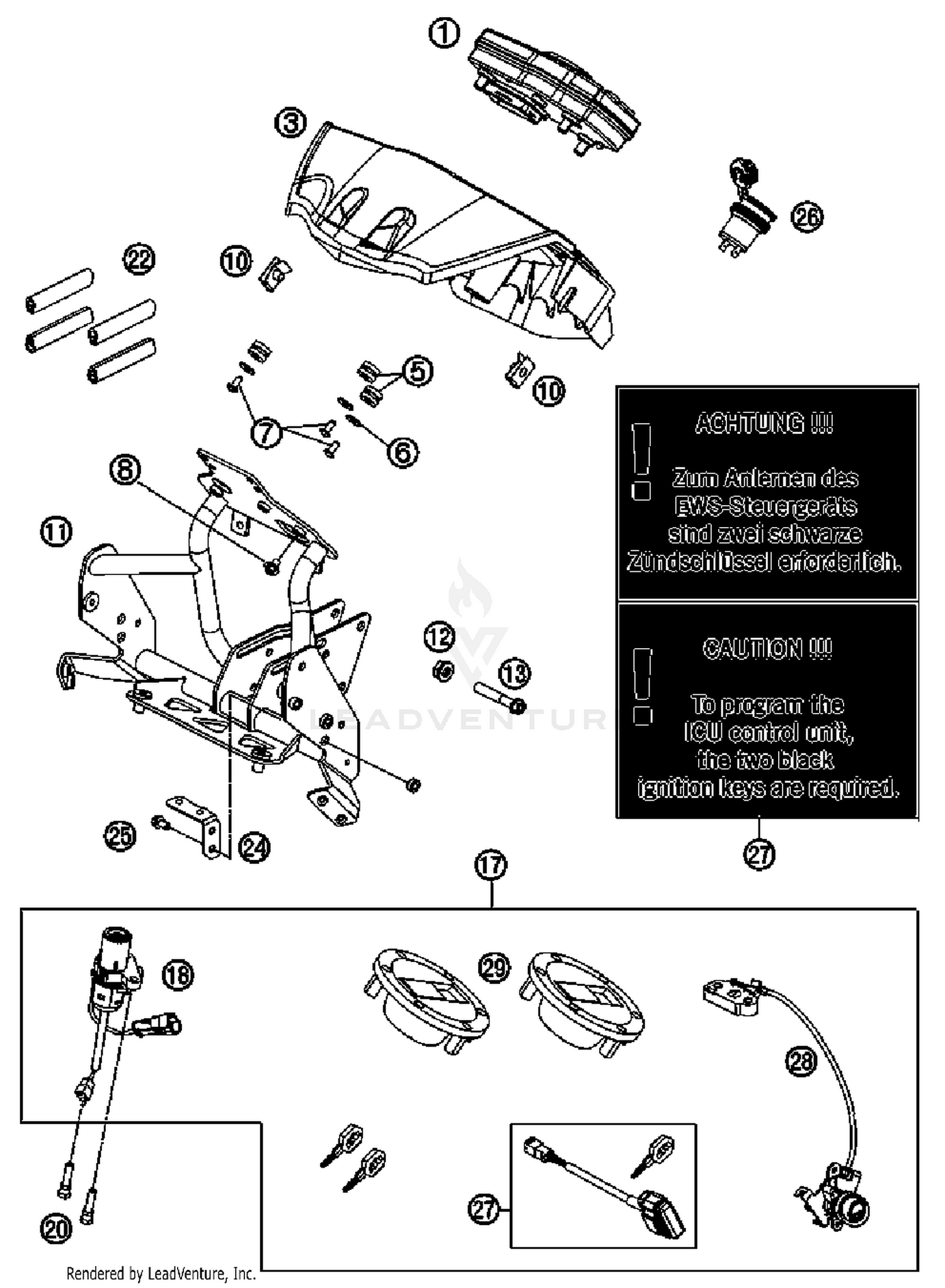 Instruments, Lock System