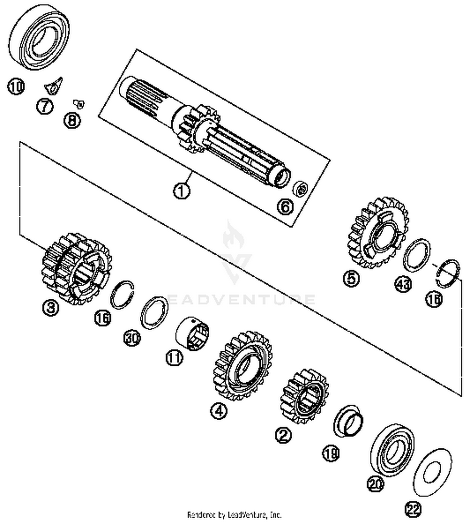 Transmission I - Main Shaft
