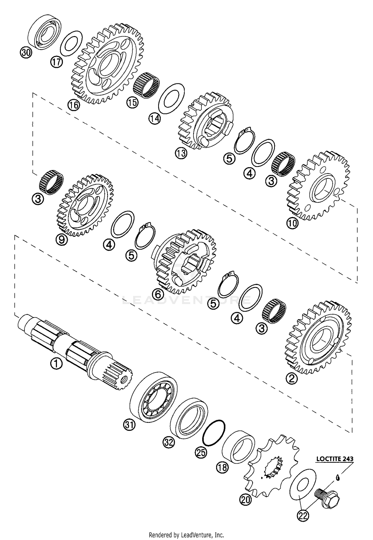 Transmission II - Countershaft