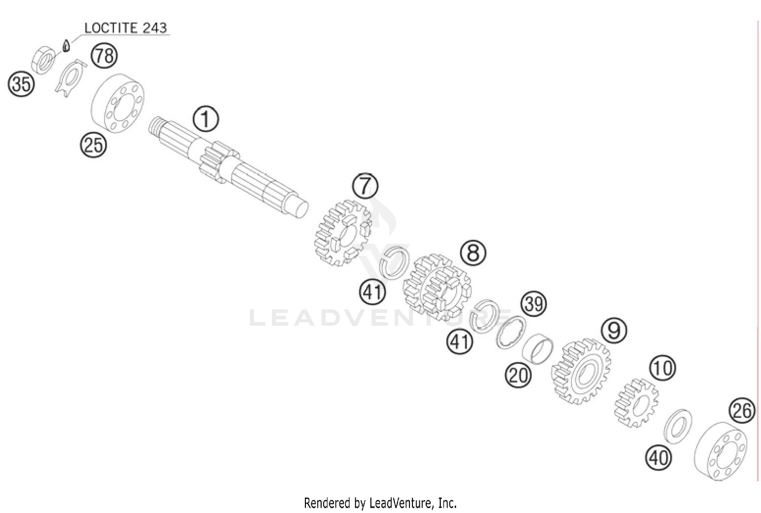 Transmission I - Main Shaft