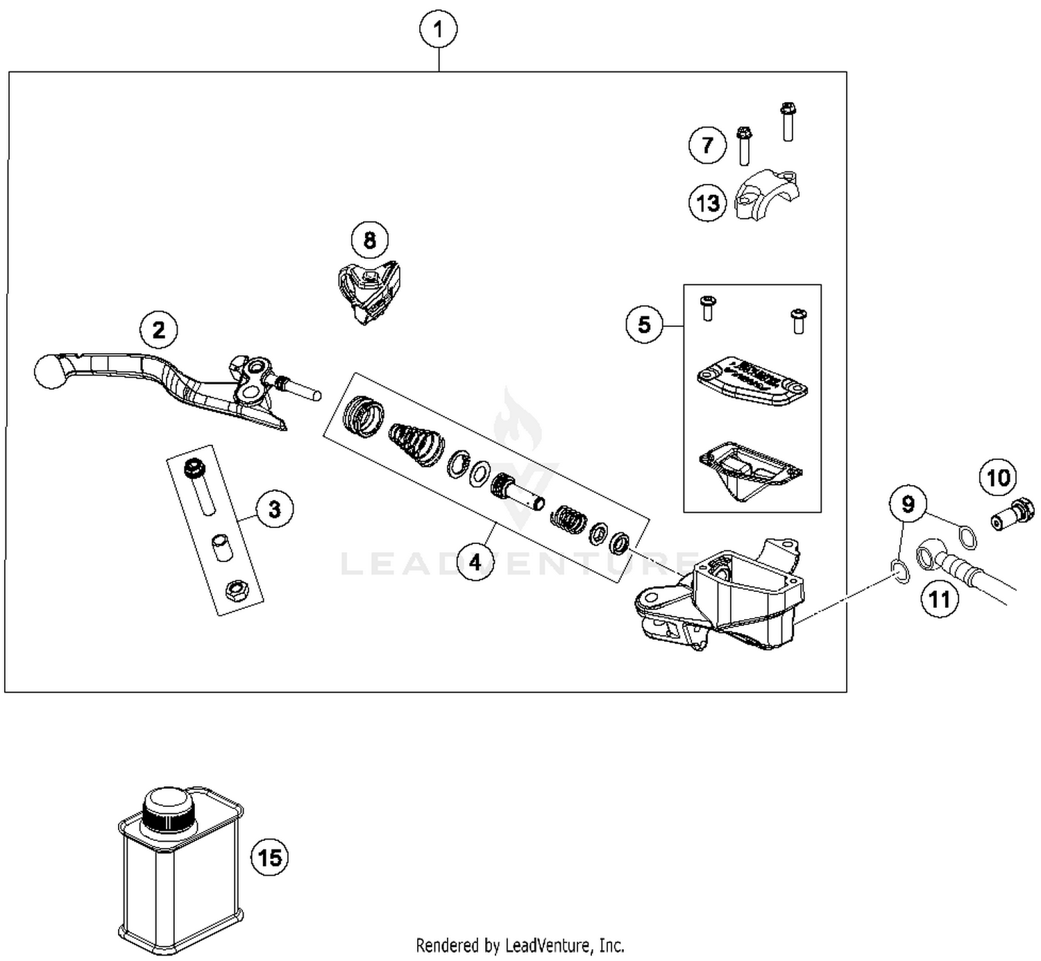 Hand Brake Cylinder