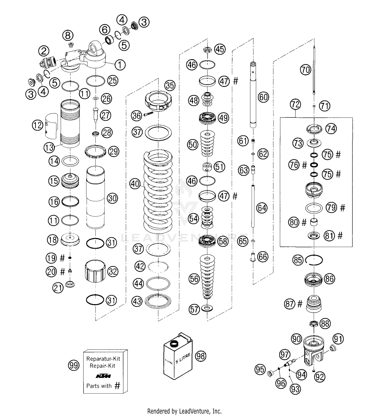 Monoshock Disassembled