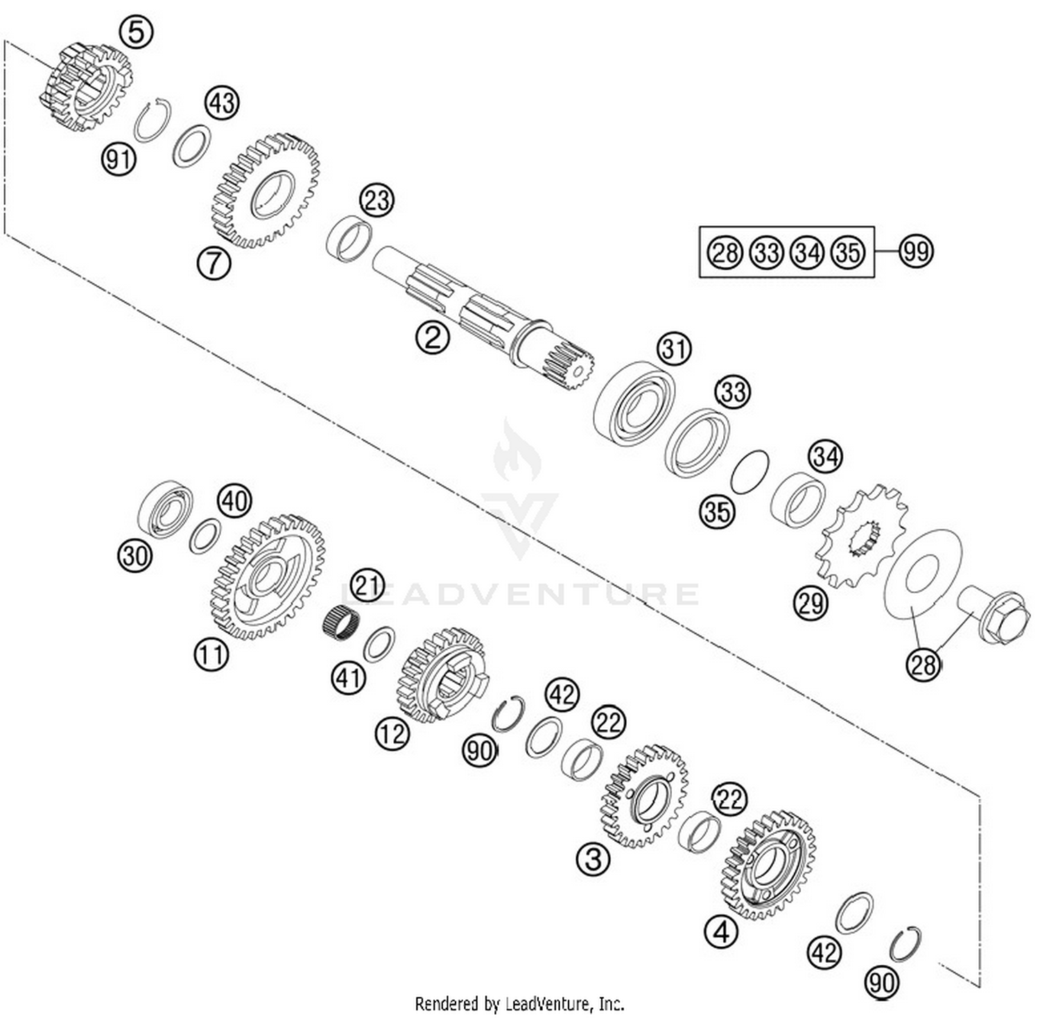 Transmission II - Countershaft