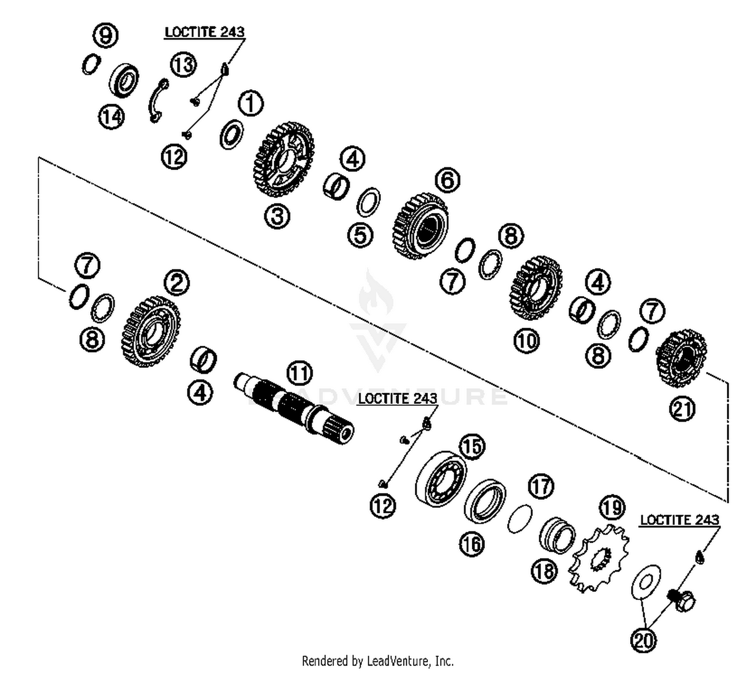 Transmission II - Countershaft