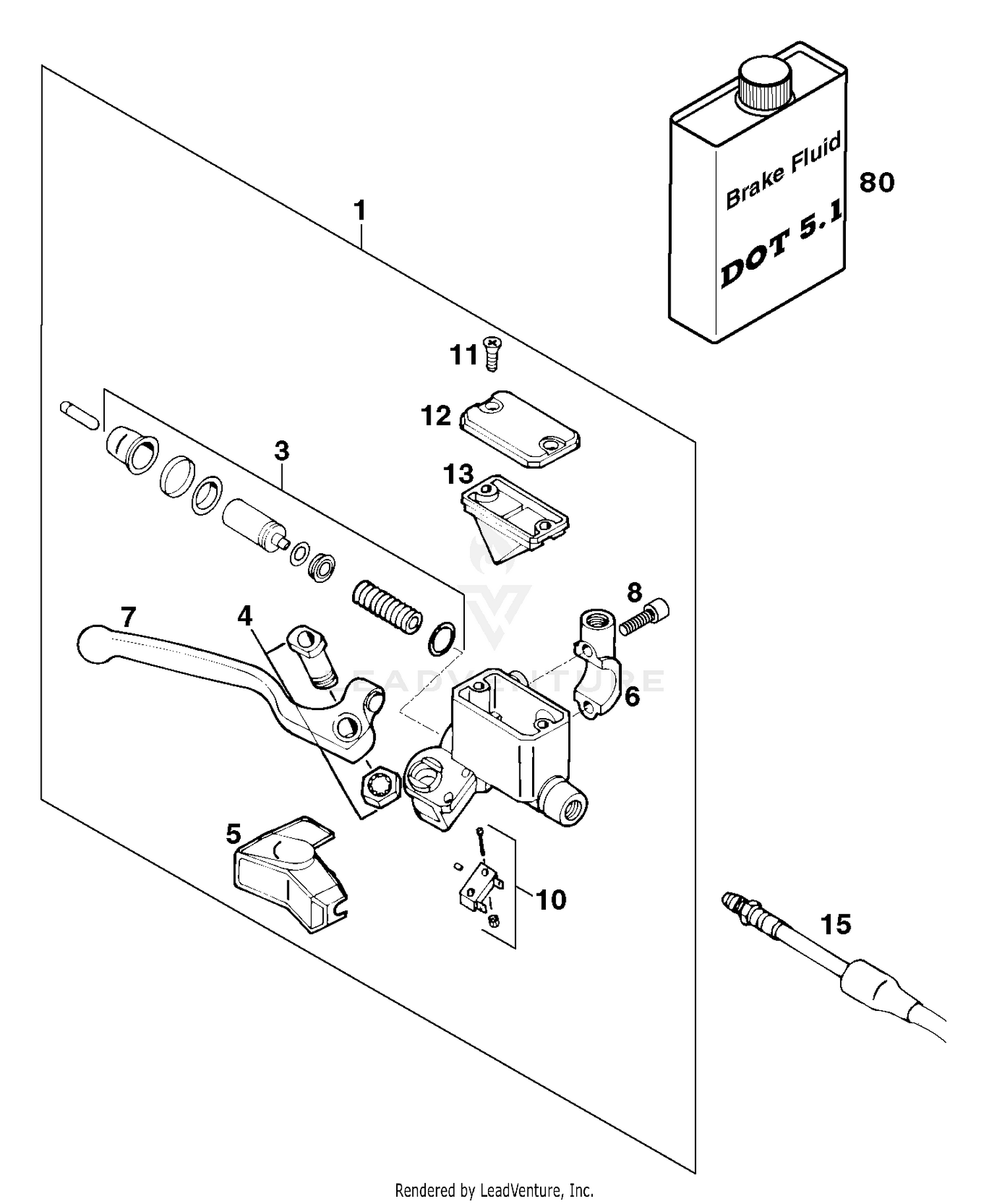 Hand Brake Cylinder