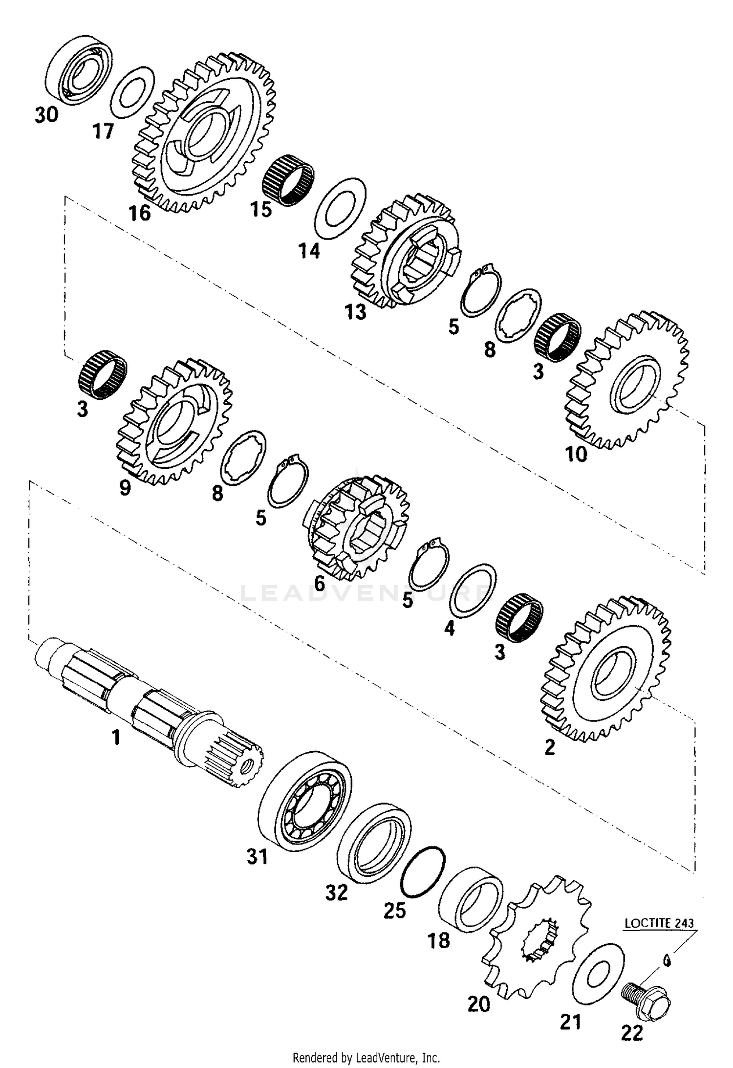 Transmission II 4/6 Gear