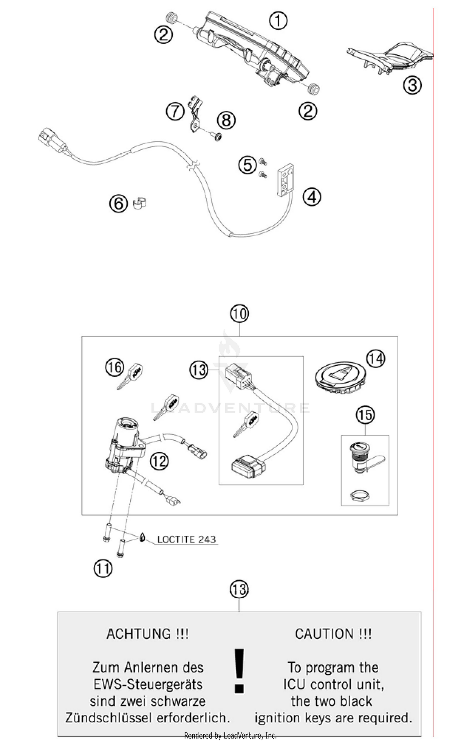 Instruments / Lock System