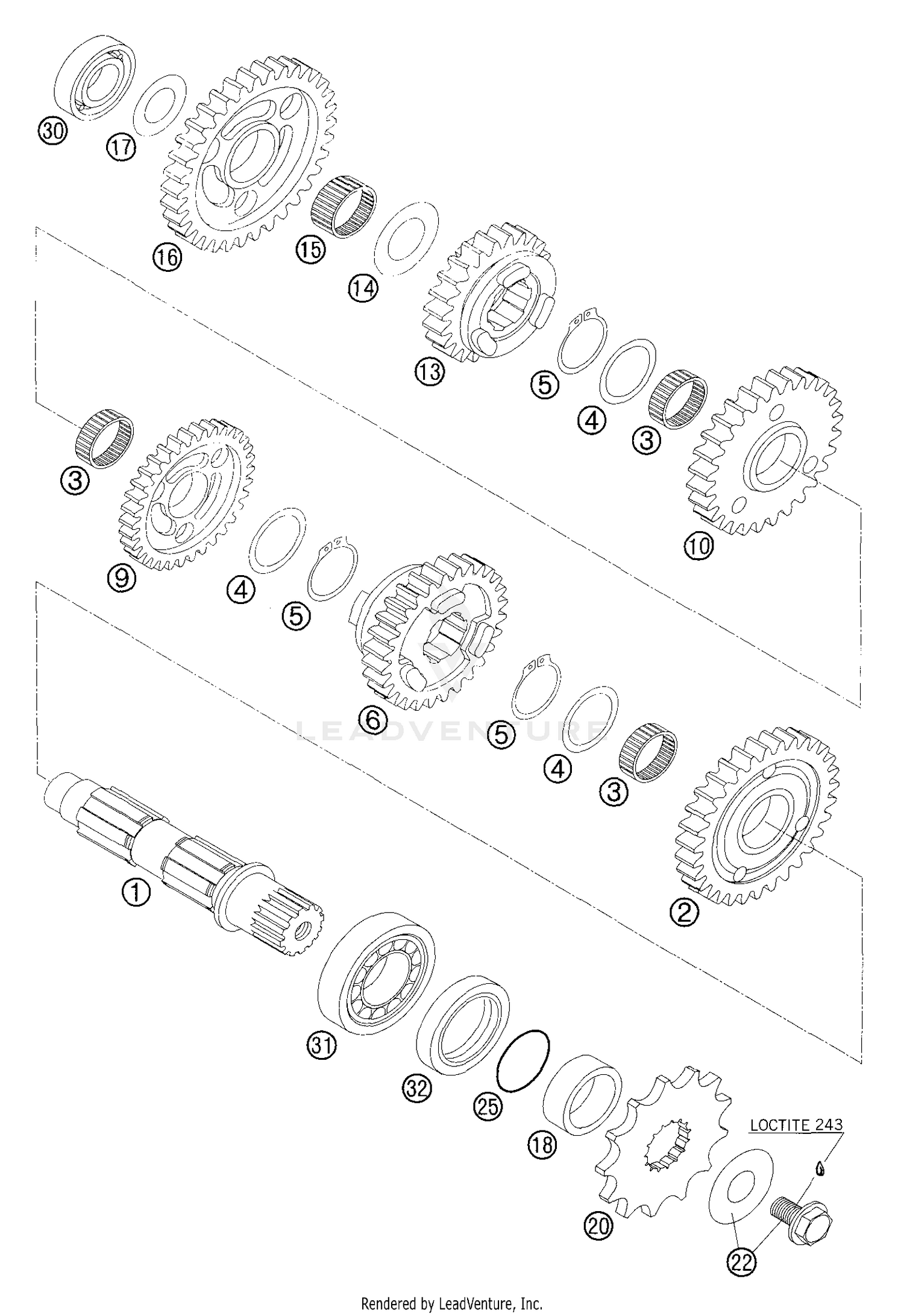Transmission II - Countershaft