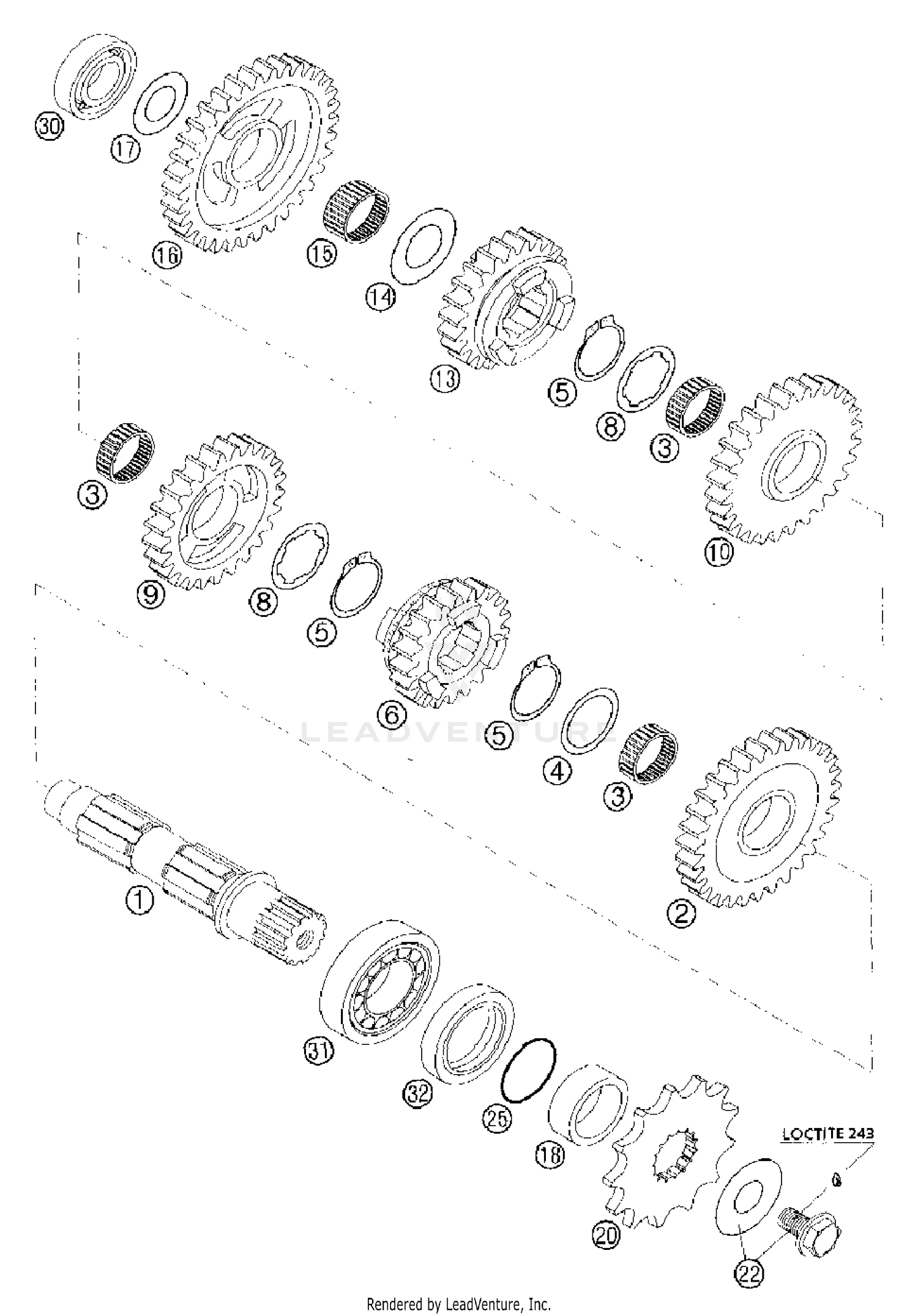 Transmission II - Countershaft