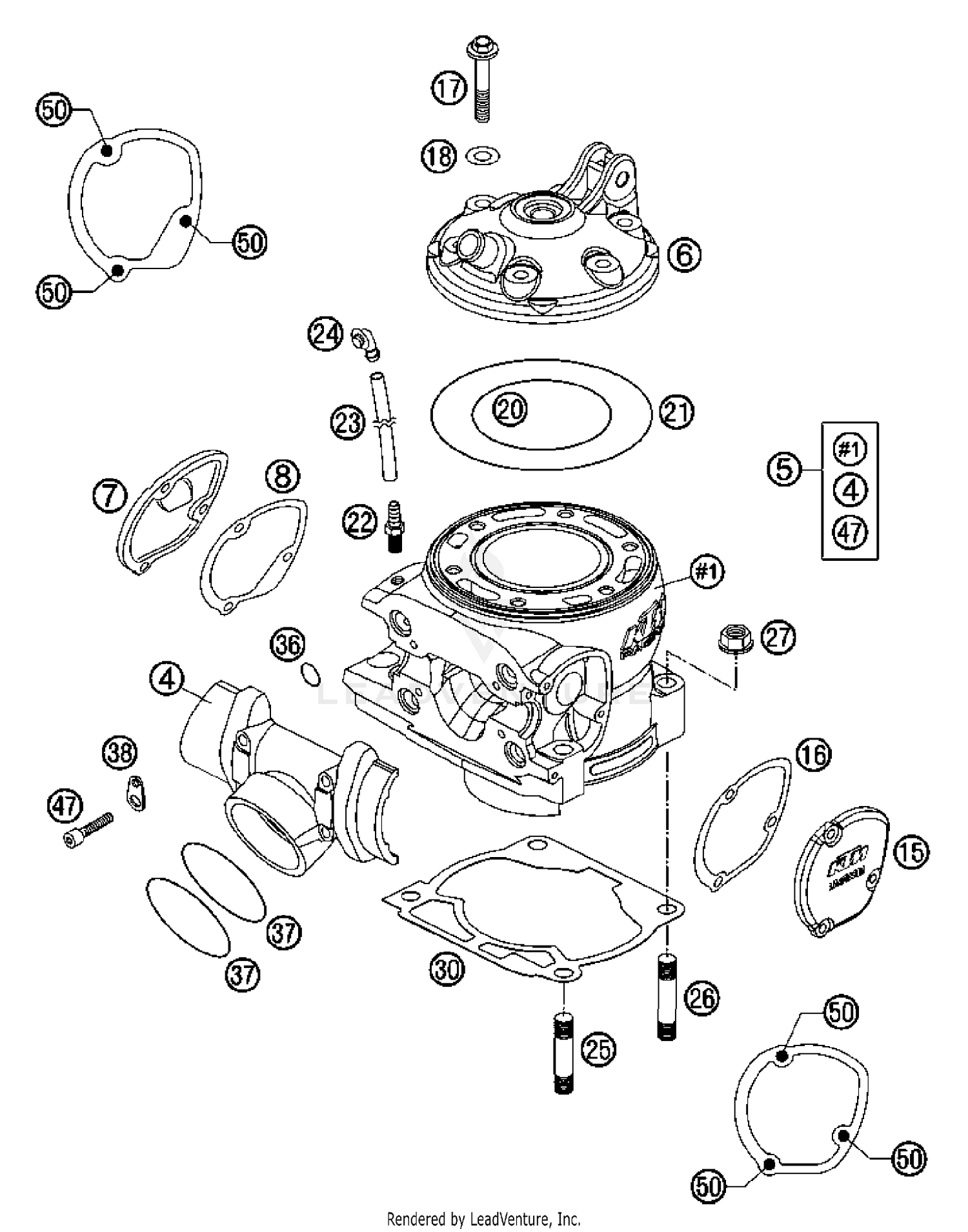 Cylinder, Cylinderhead