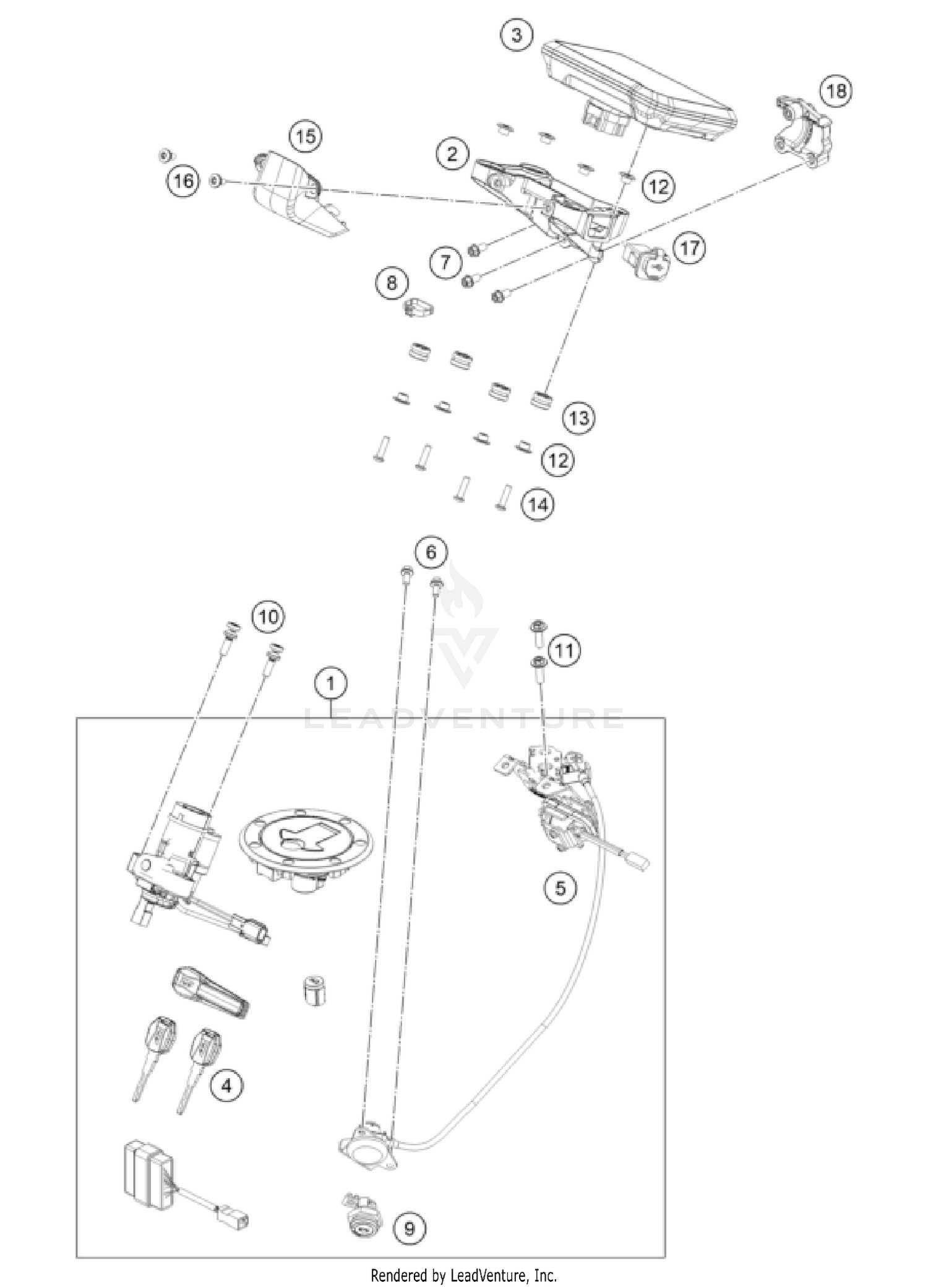 INSTRUMENTS / LOCK SYSTEM