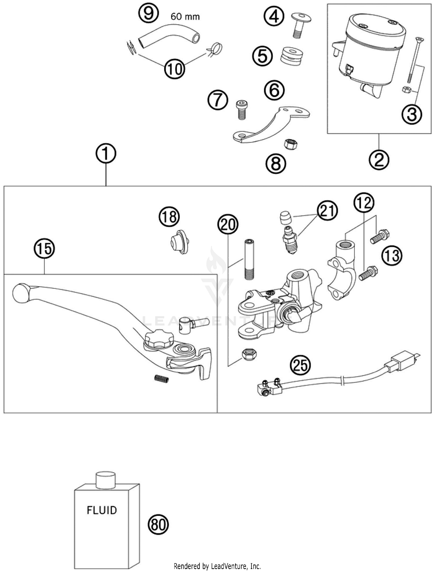 Hand Brake Cylinder