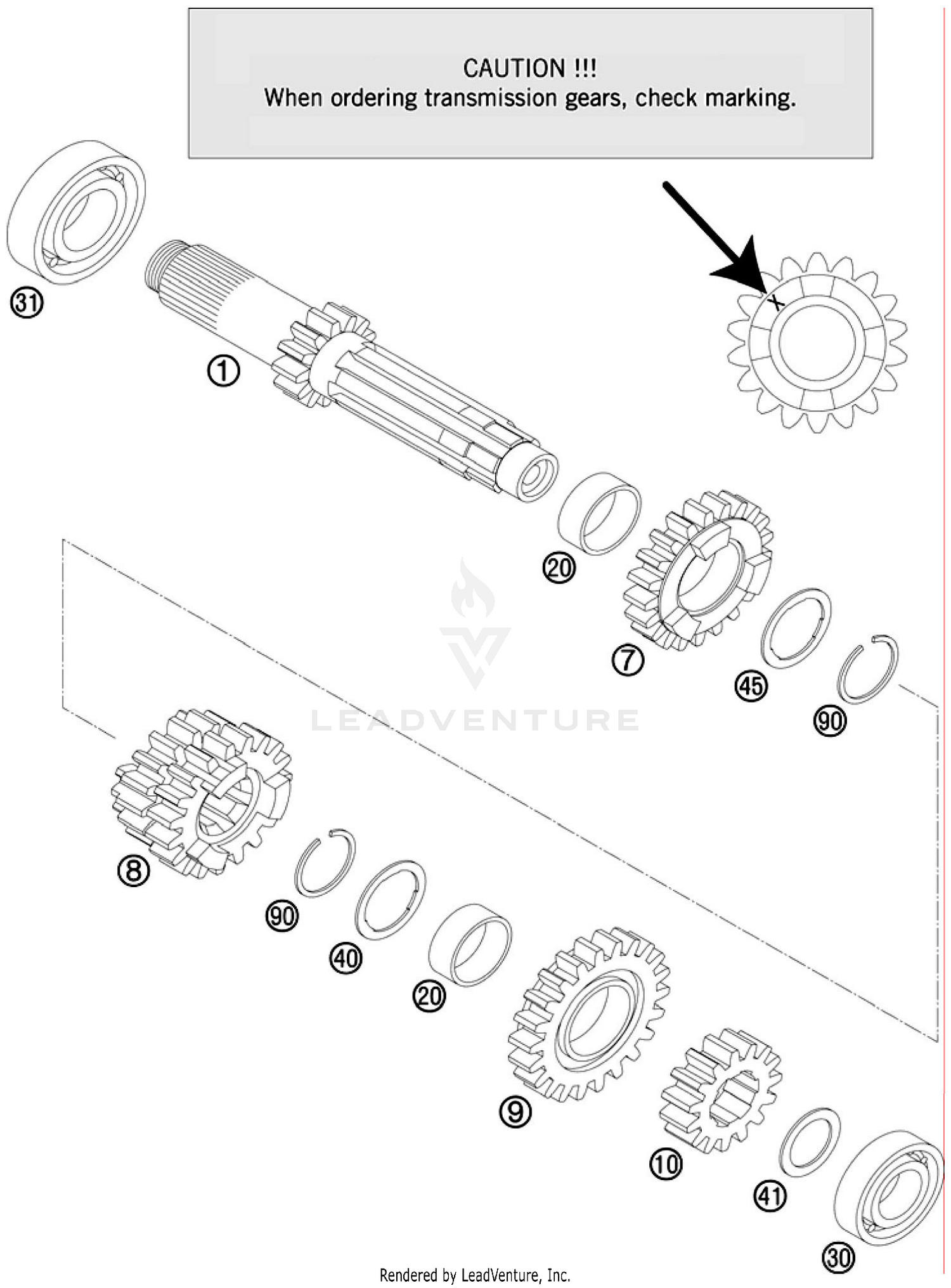 Transmission I - Main Shaft