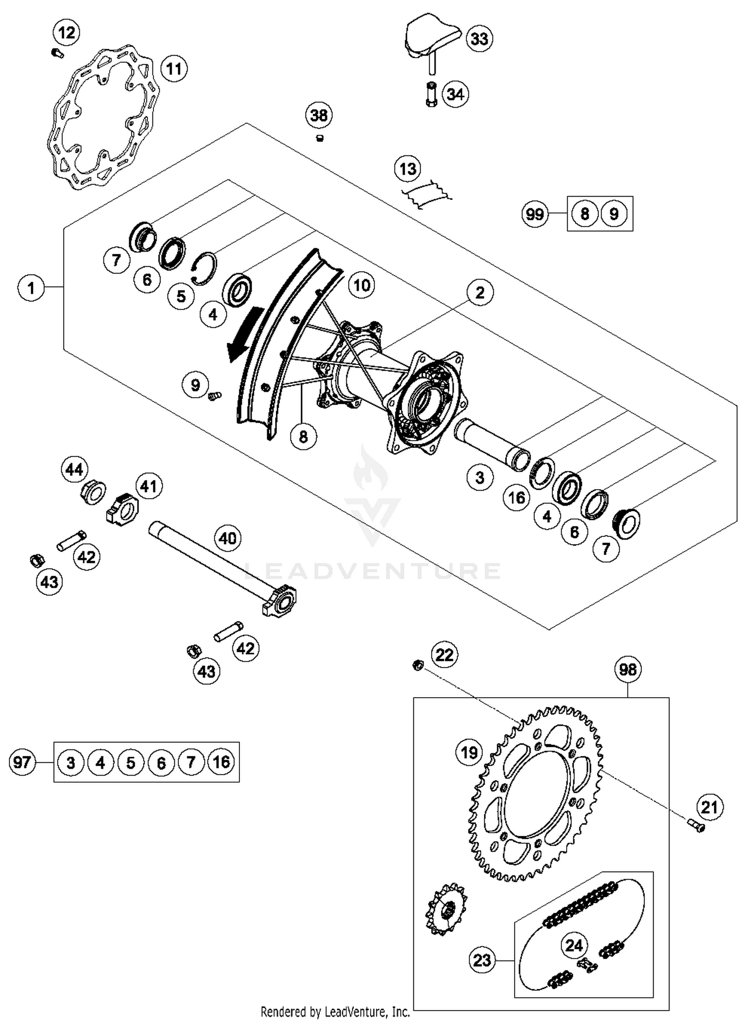 Rear Wheel