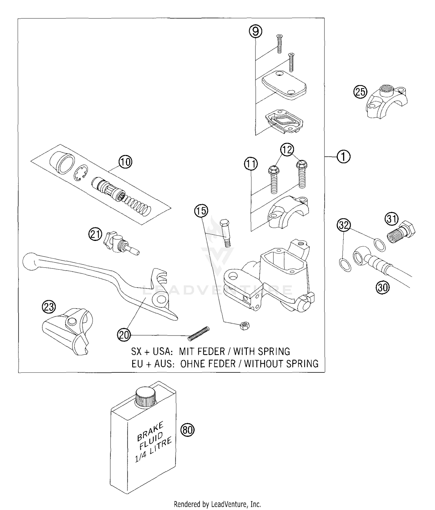 Hand Brake Cylinder