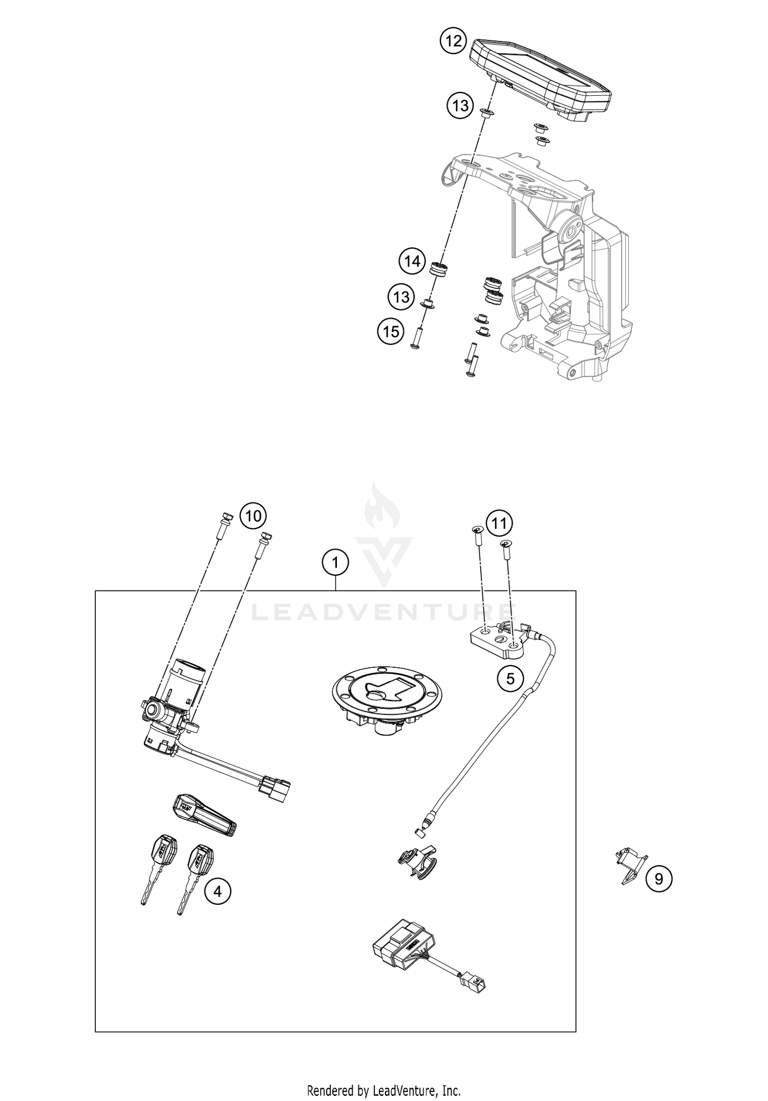 INSTRUMENTS / LOCK SYSTEM