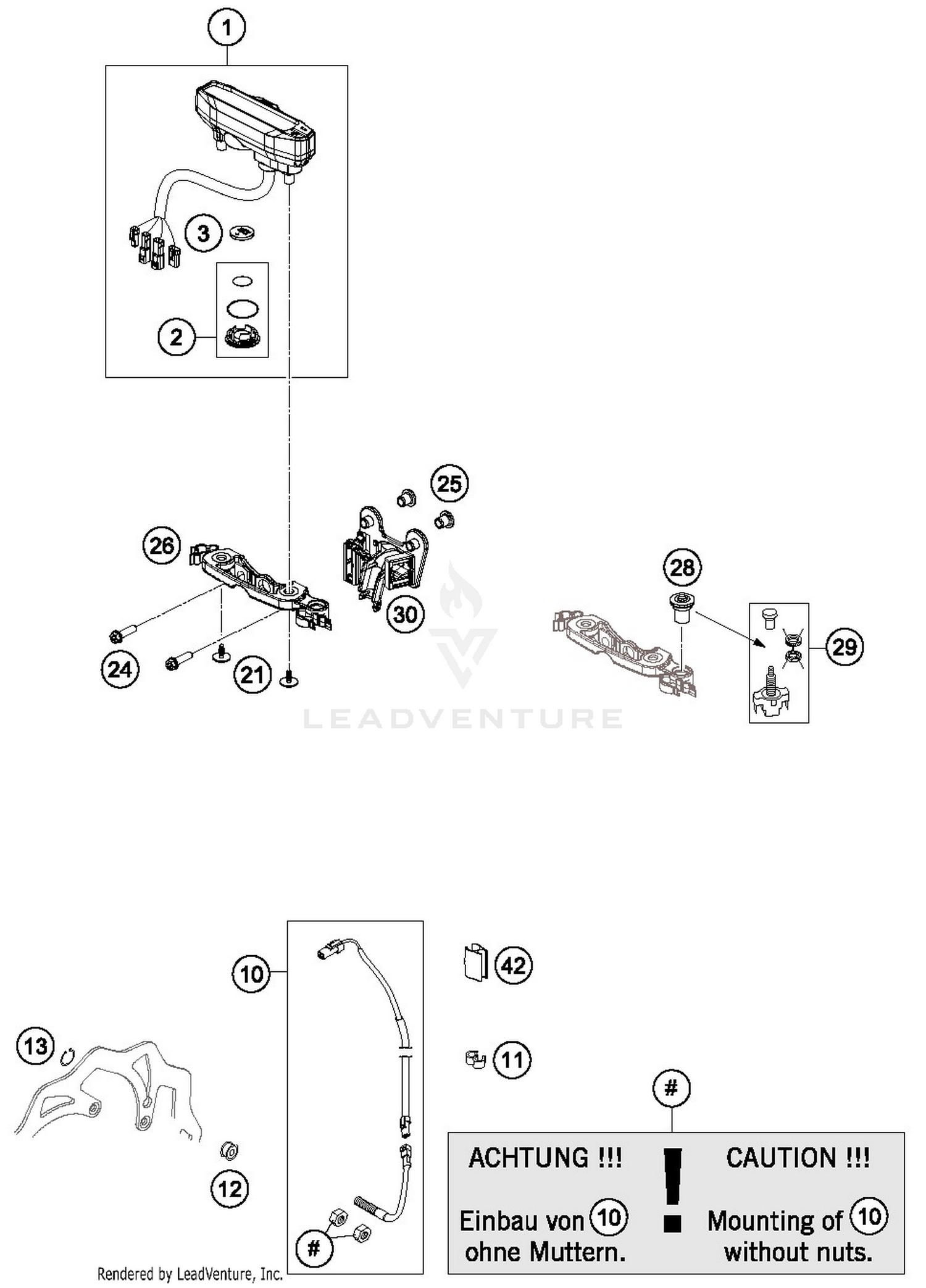 Instruments, Locking System