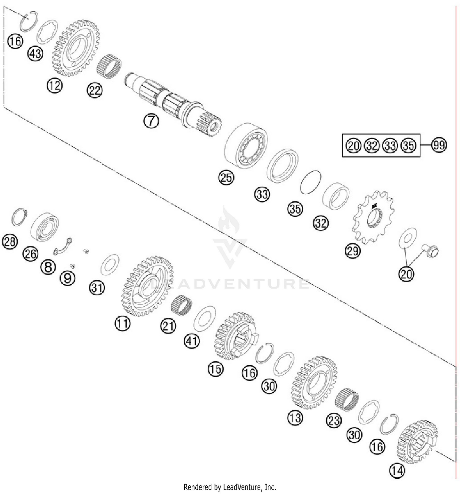 Transmission II - Countershaft