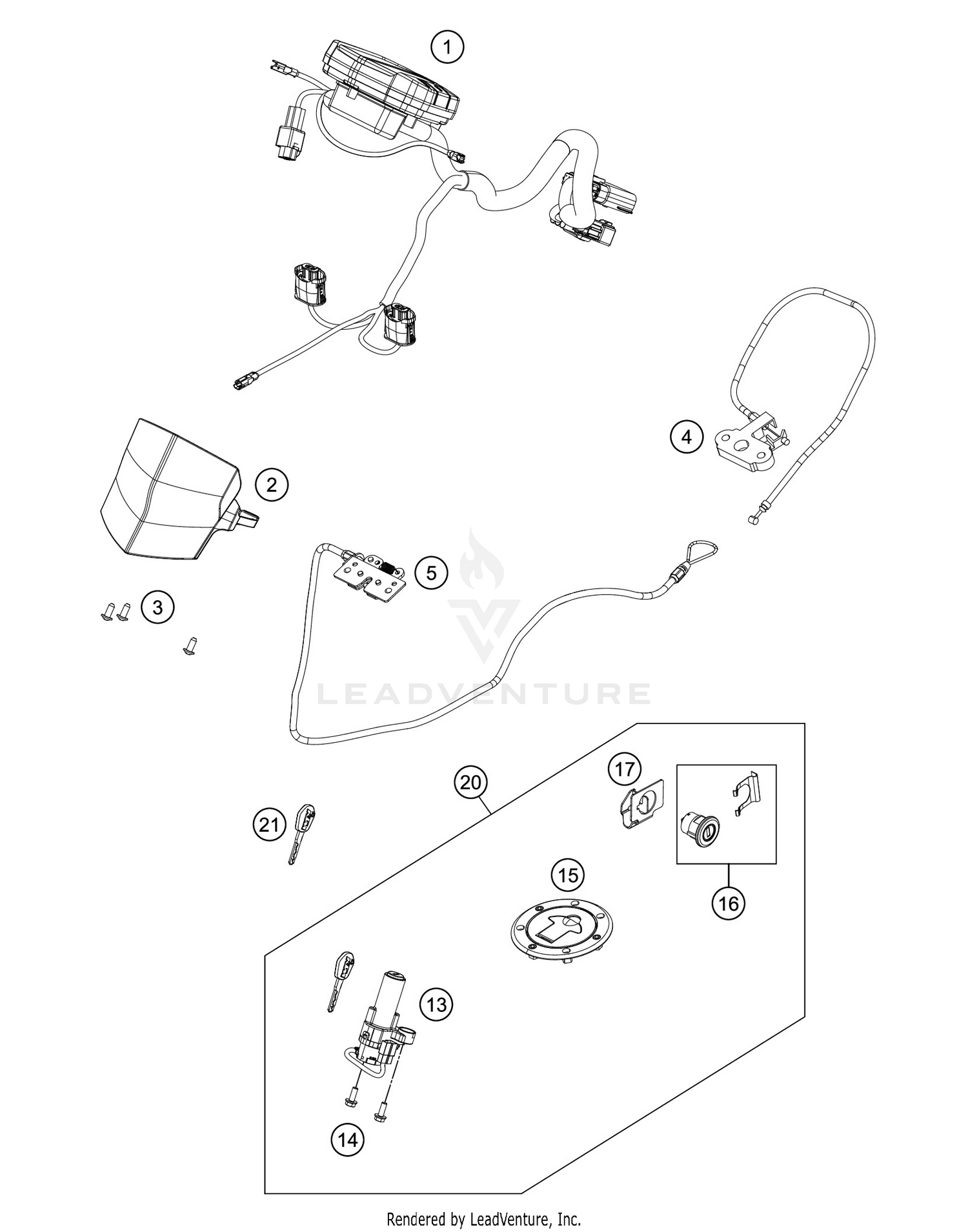INSTRUMENTS / LOCK SYSTEM