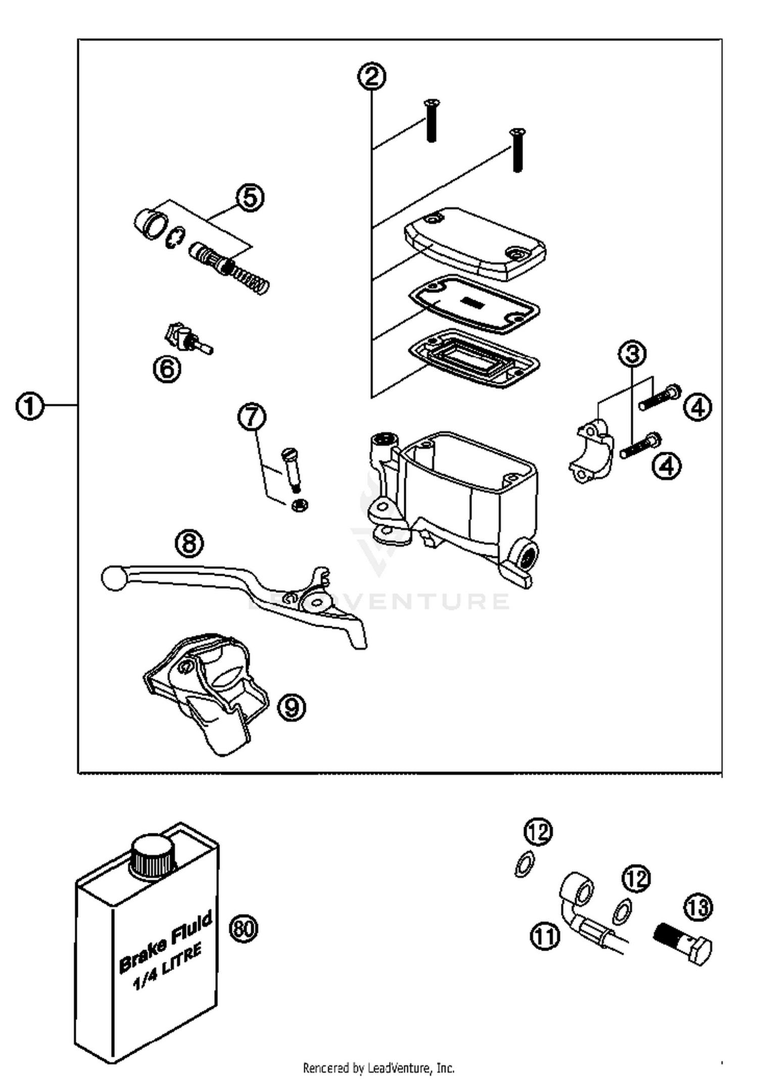 Hand Brake Cylinder