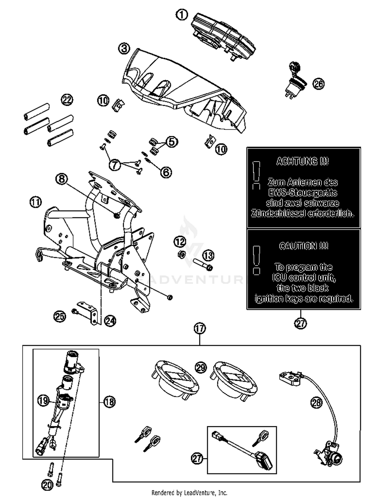 Instruments, Lock System