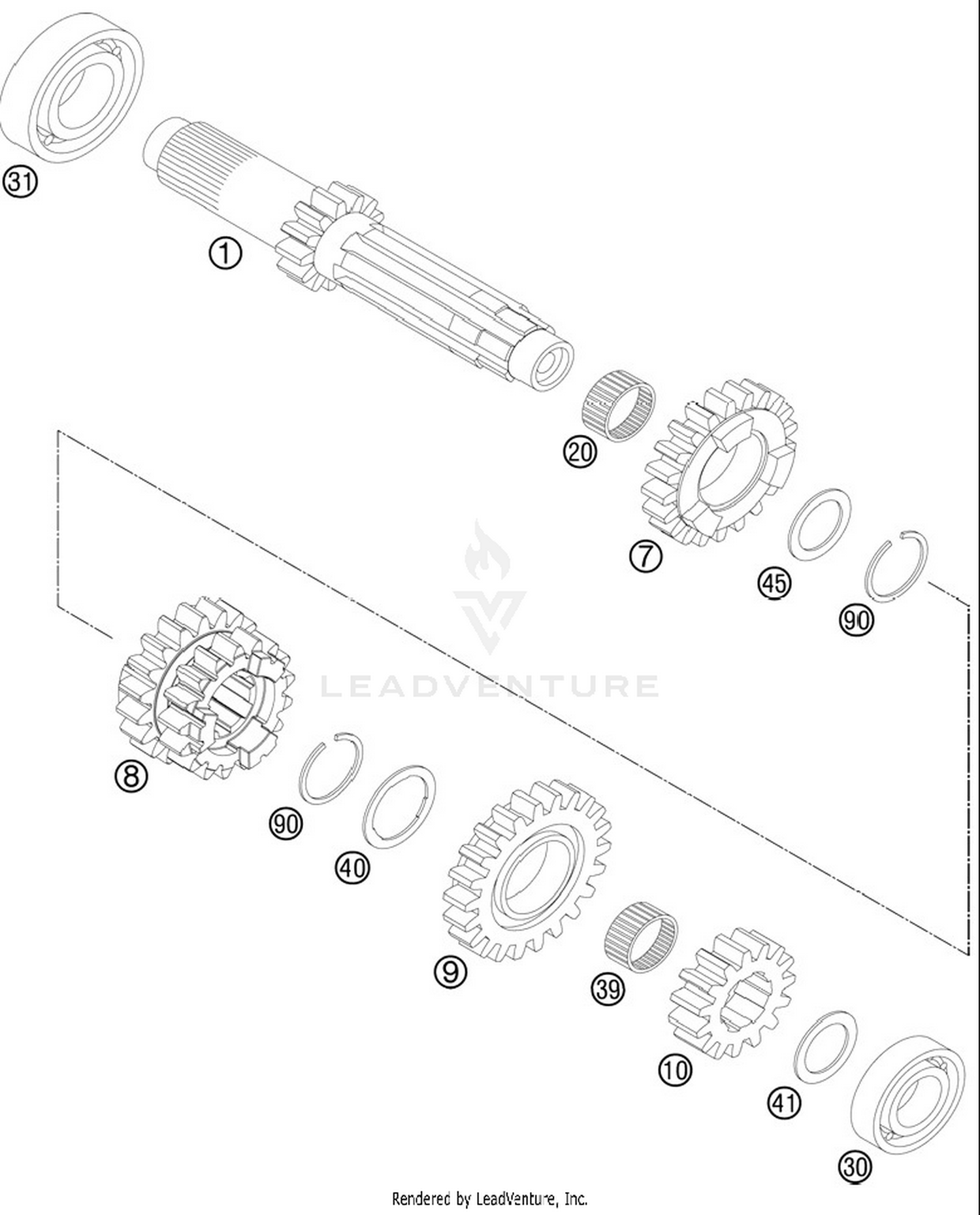 Transmission I - Main Shaft
