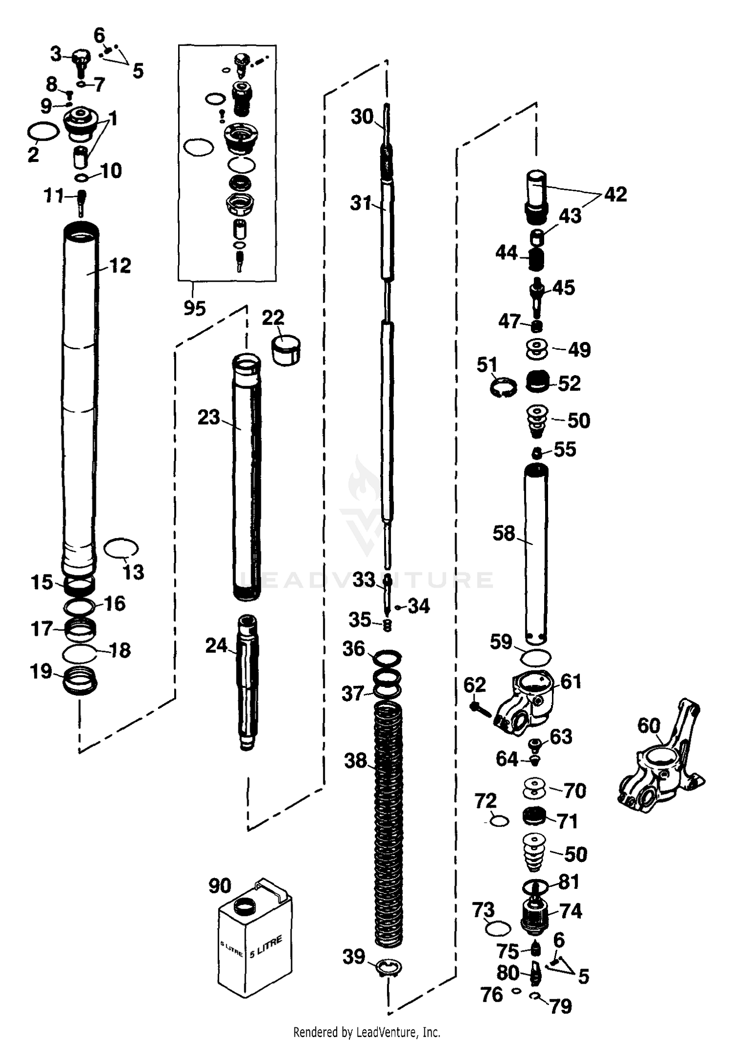 Fork Legs WP USD 43