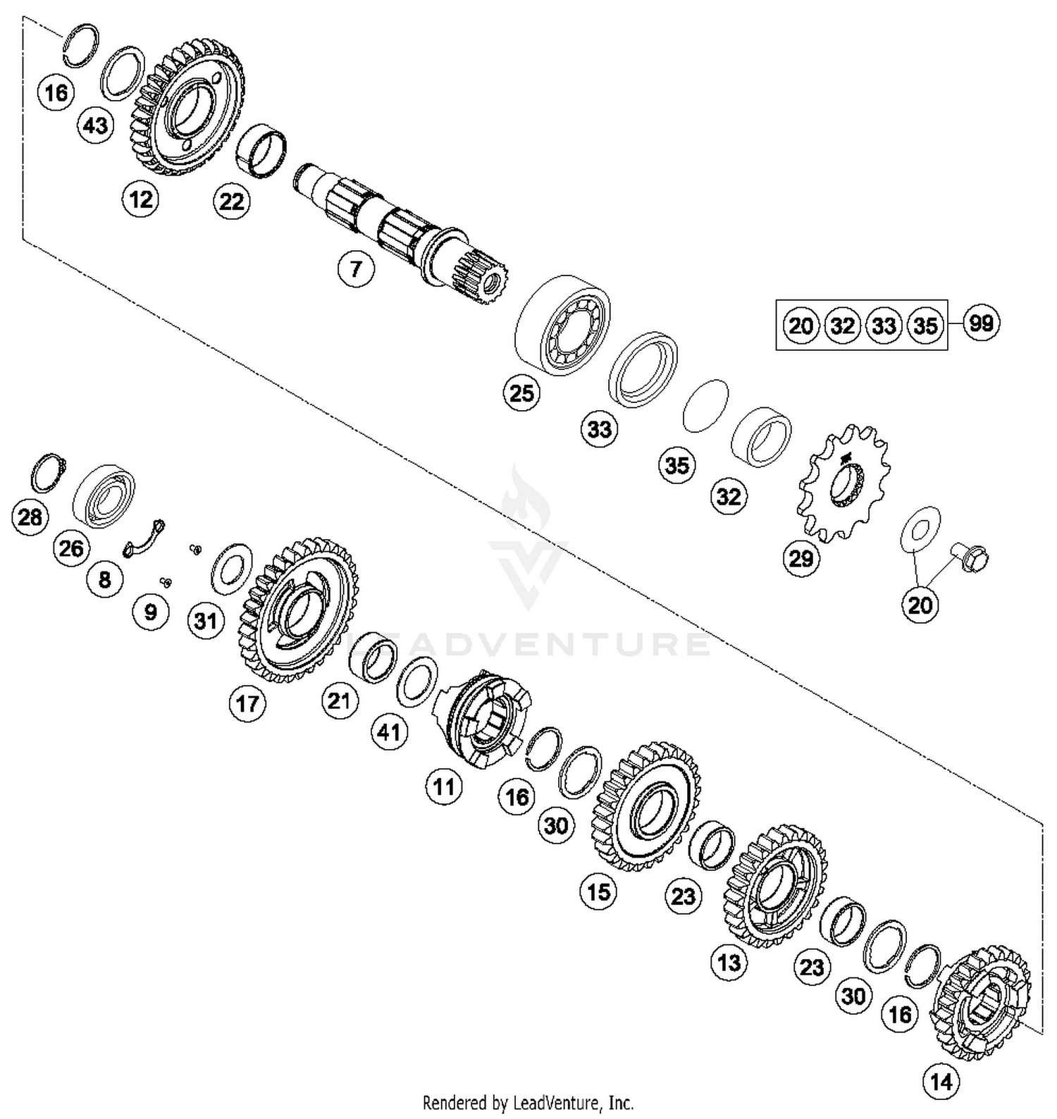 Transmission II - Countershaft