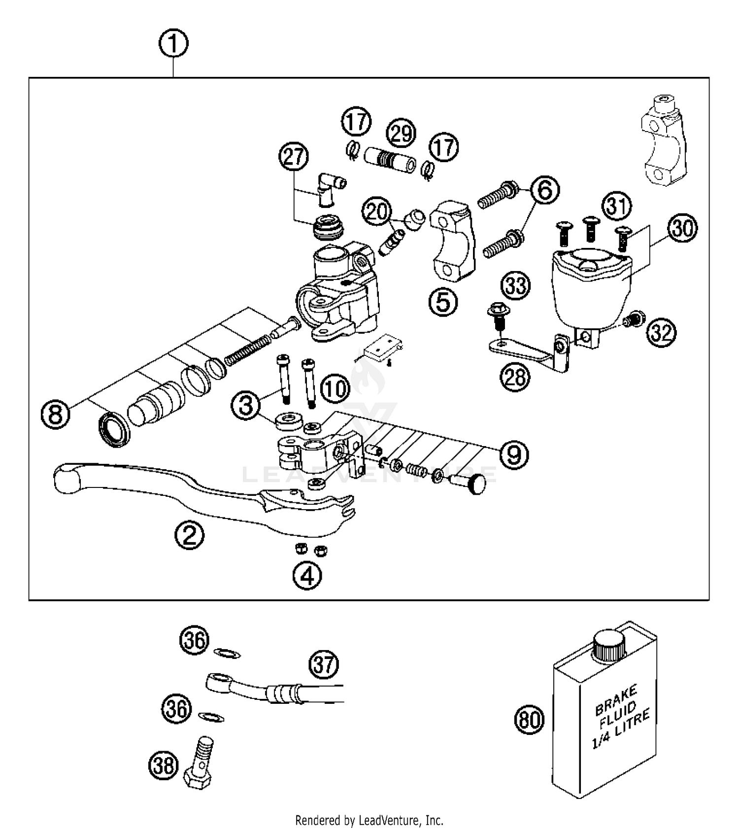 Hand Brake Cylinder