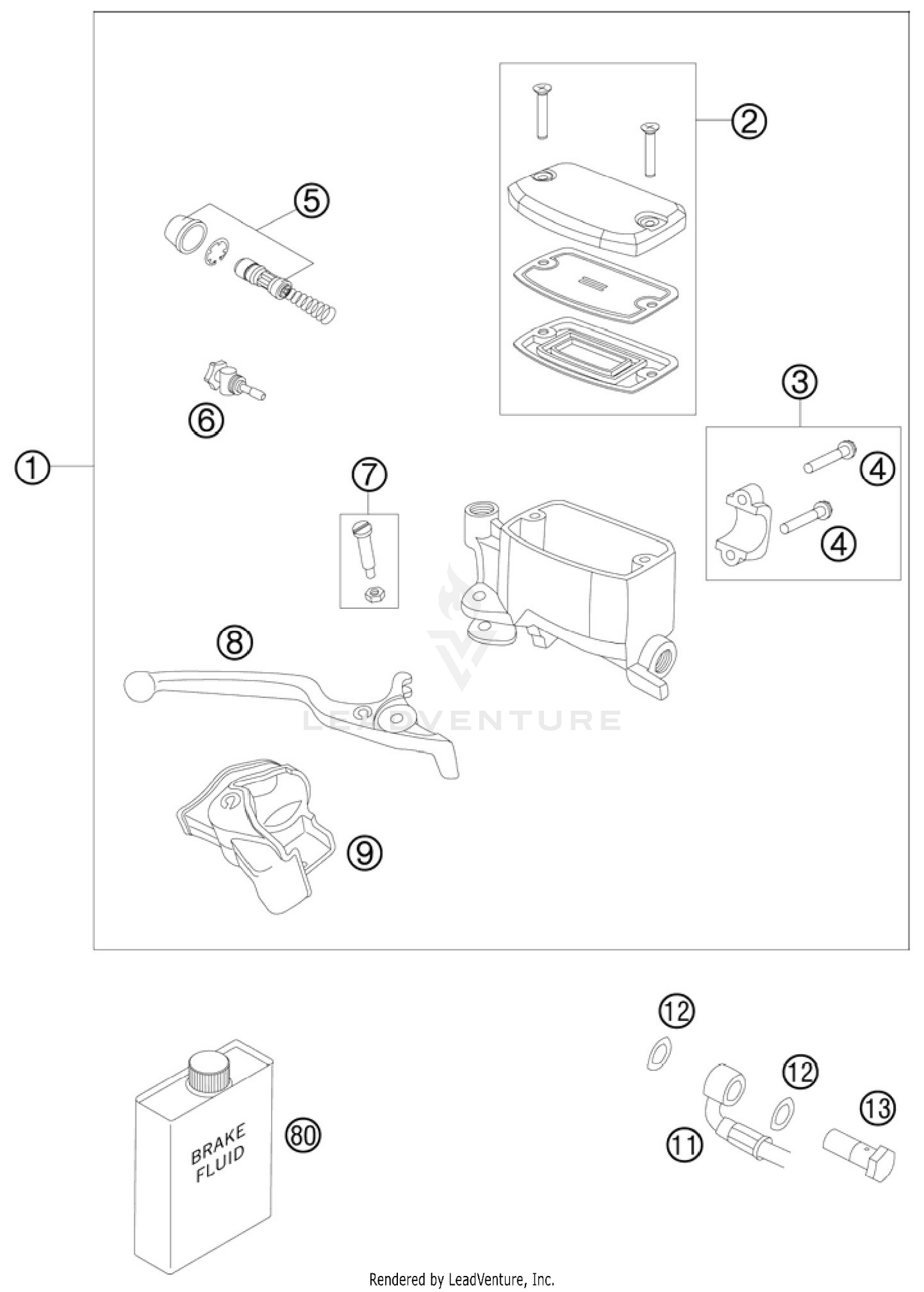 Hand Brake Cylinder