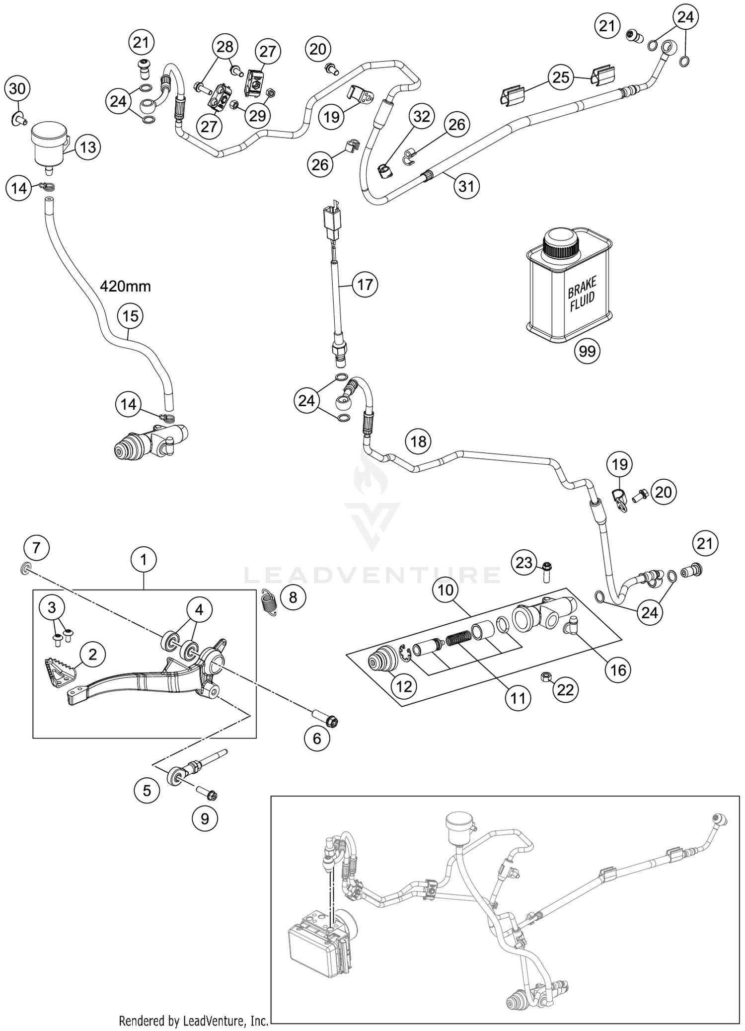 REAR BRAKE CONTROL