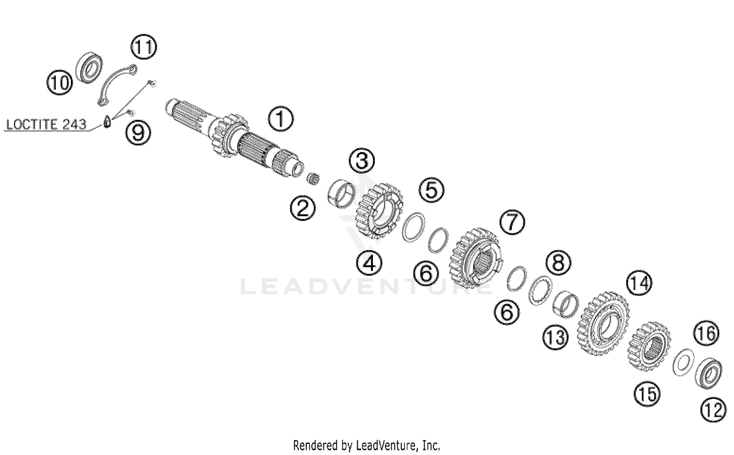Transmission I - Main Shaft