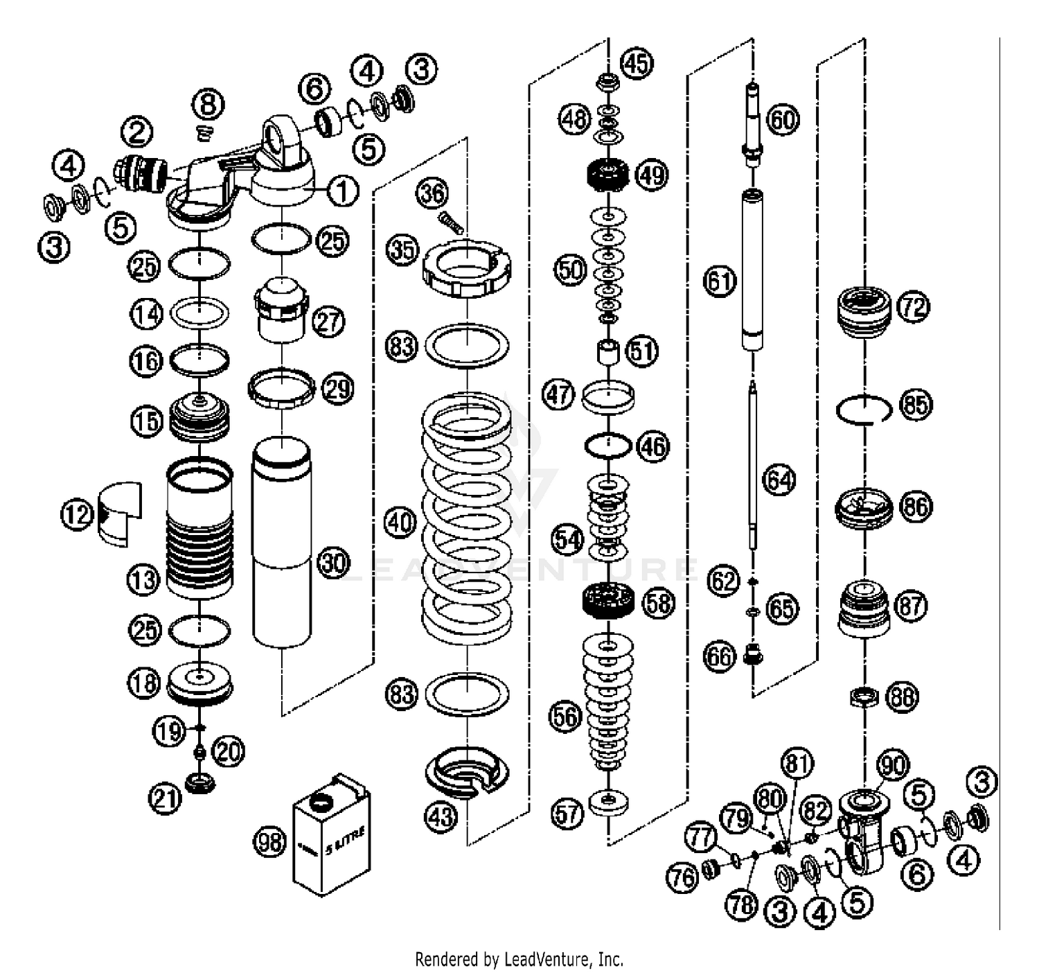 Monoshock Disassemble
