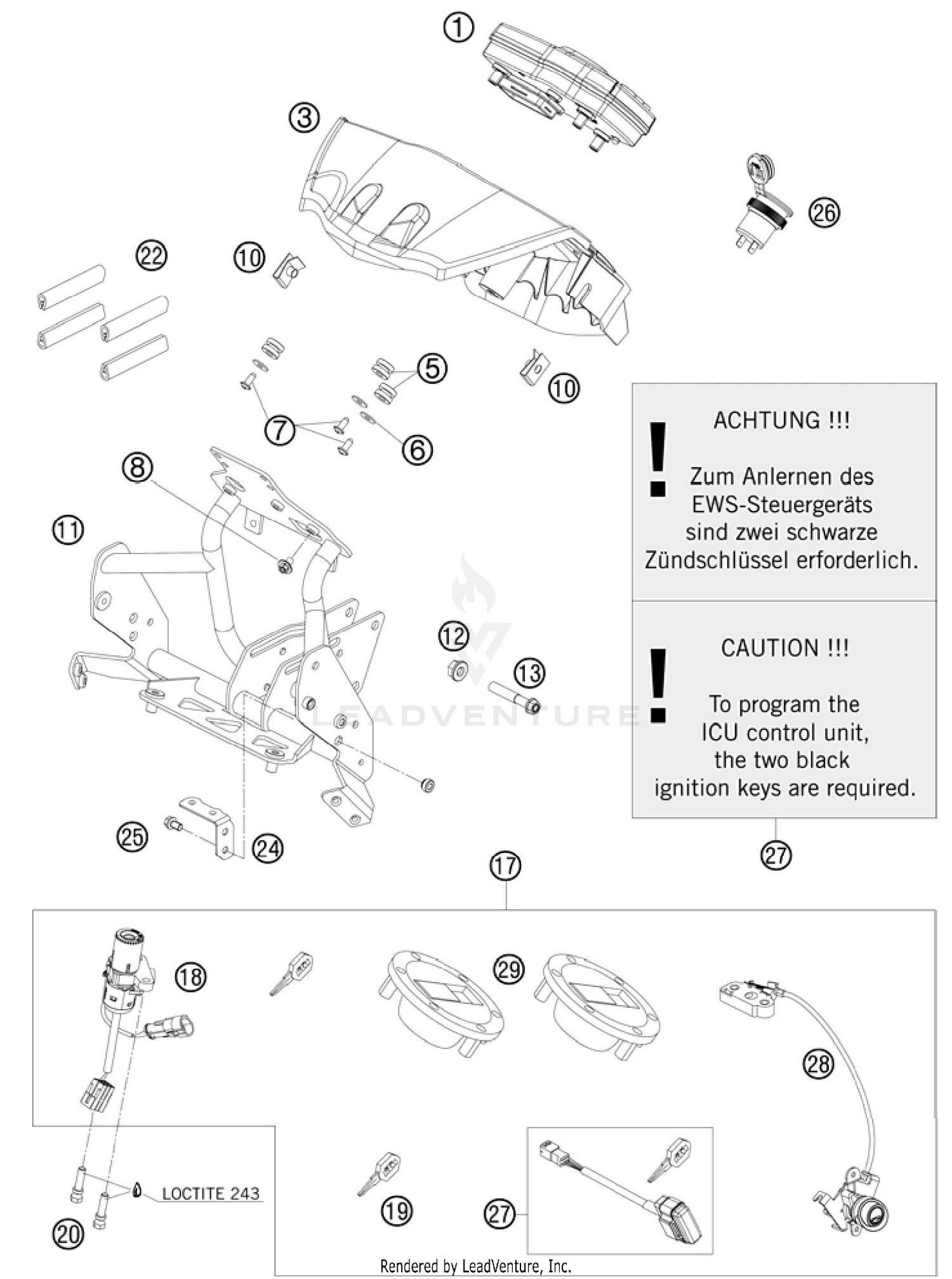 Instruments / Lock System