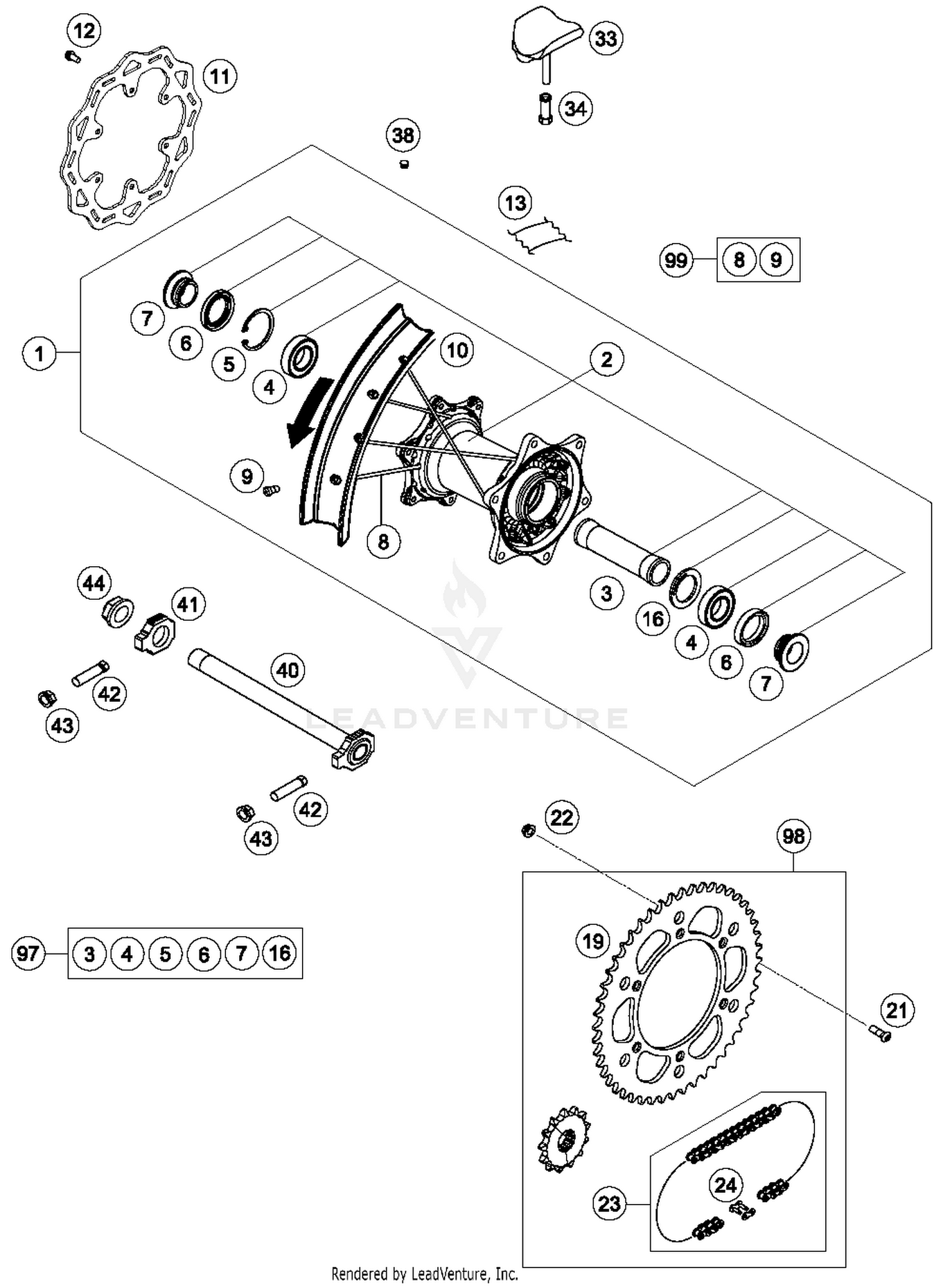 Rear Wheel