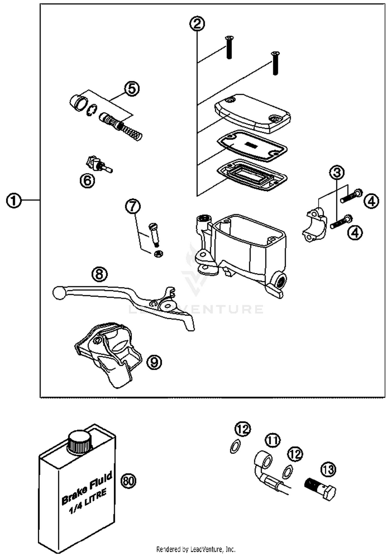 Hand Brake Cylinder