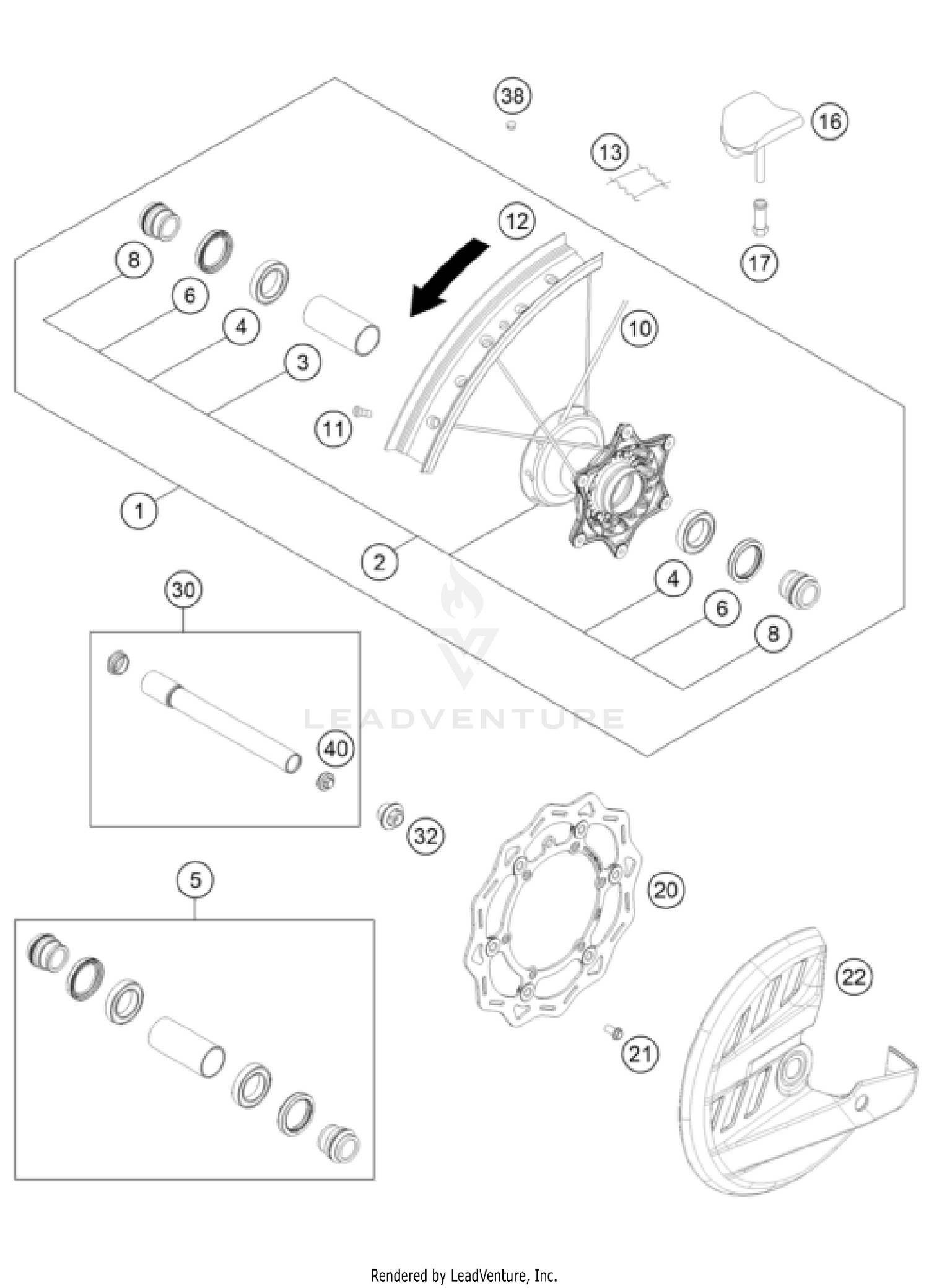 FRONT WHEEL
