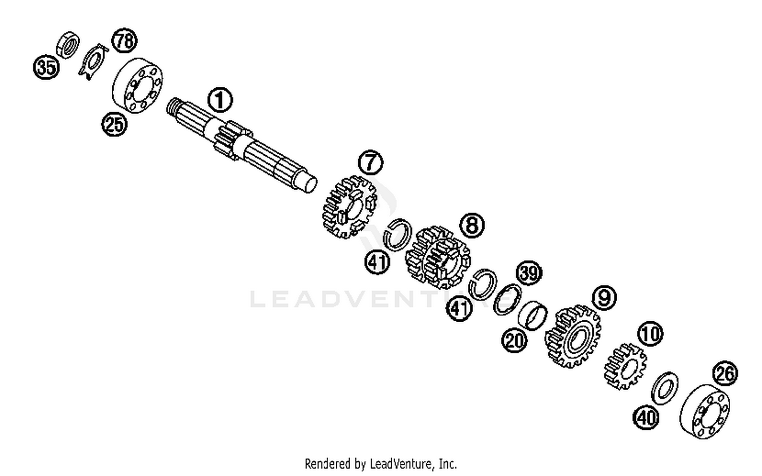 Transmission I - Main Shaft