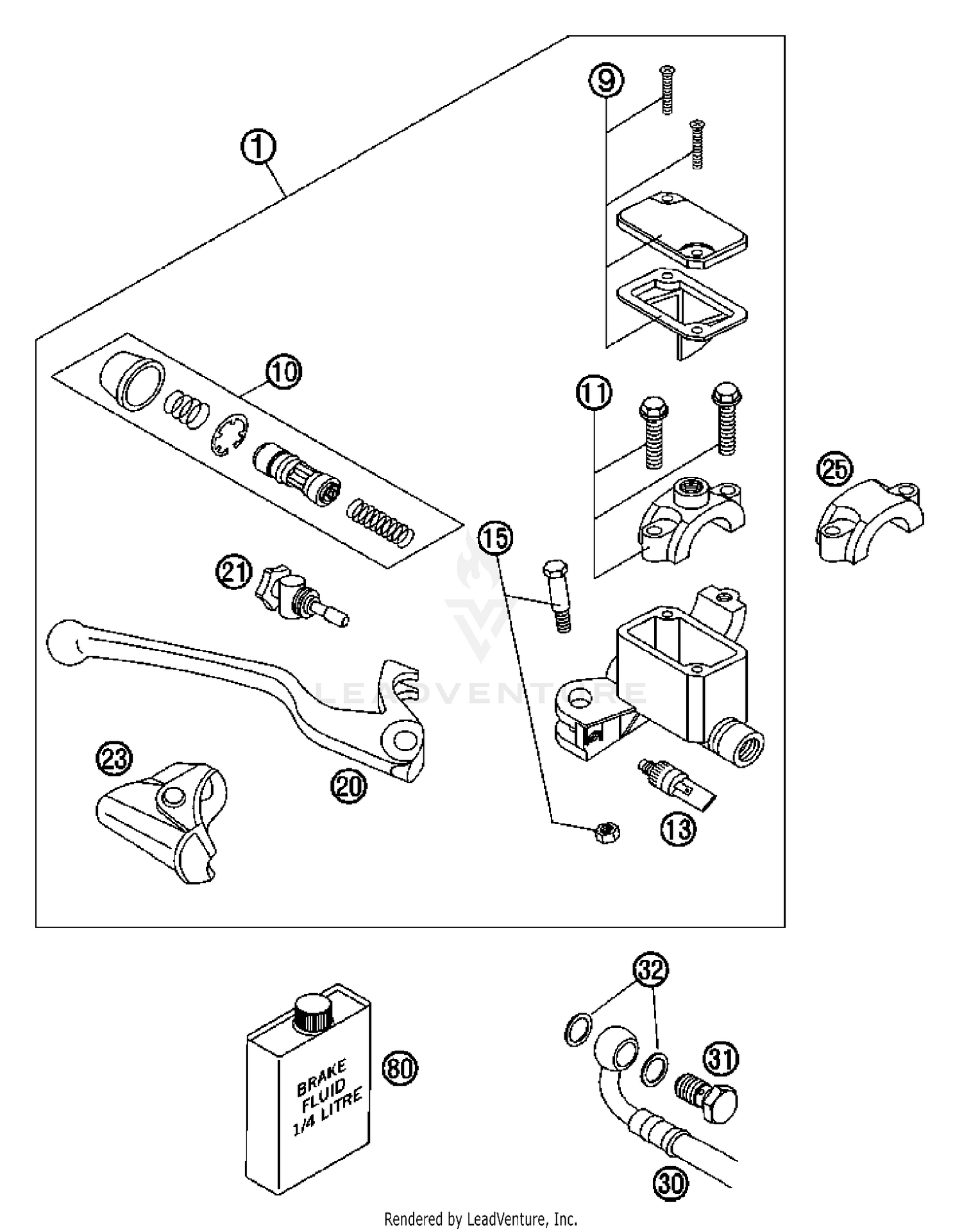 Hand Brake Cylinder