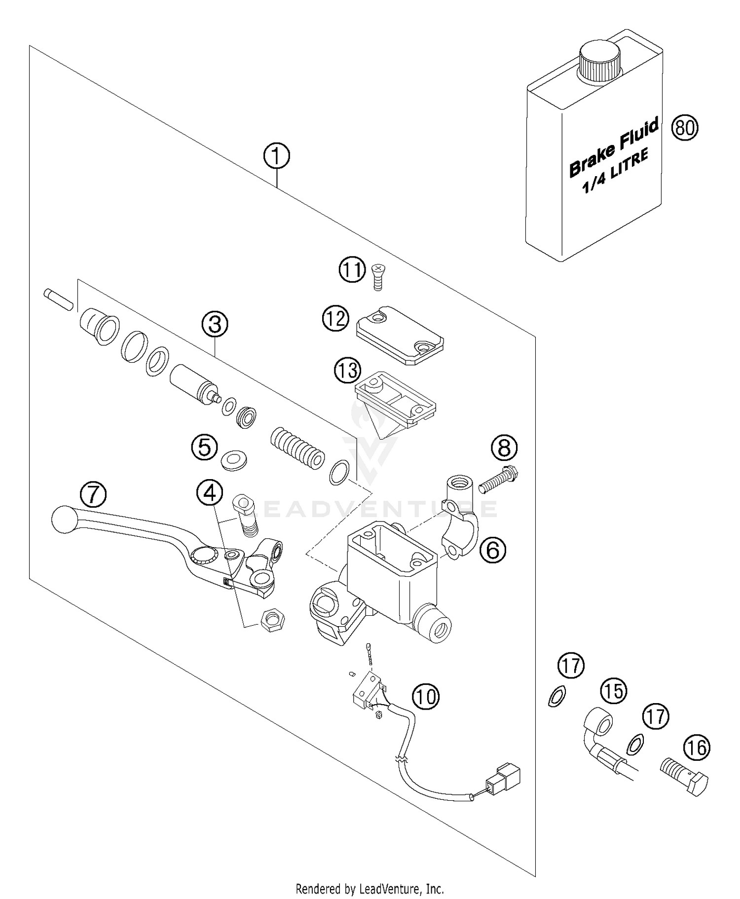Hand Brake Cylinder