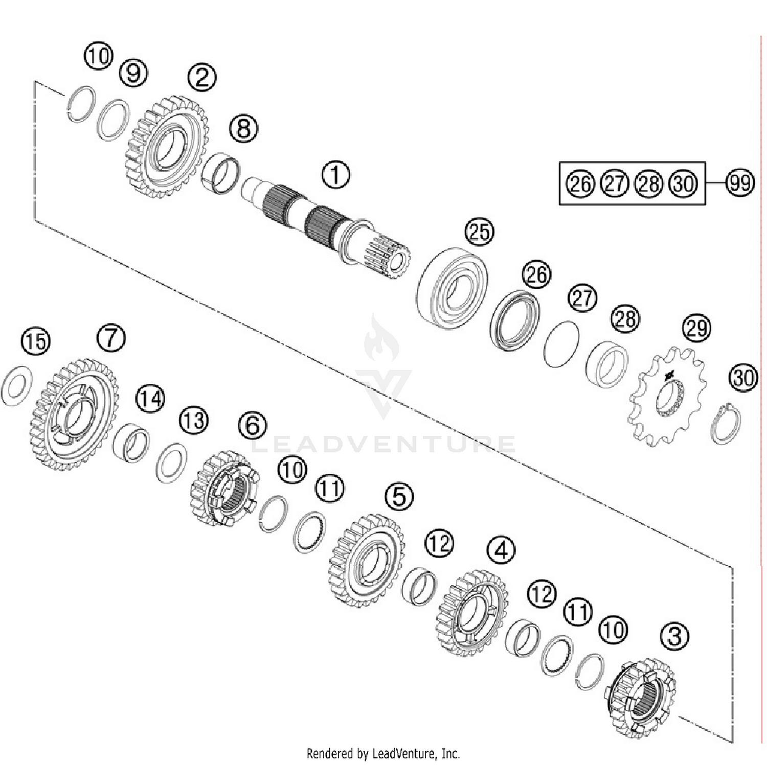 Transmission II - Countershaft