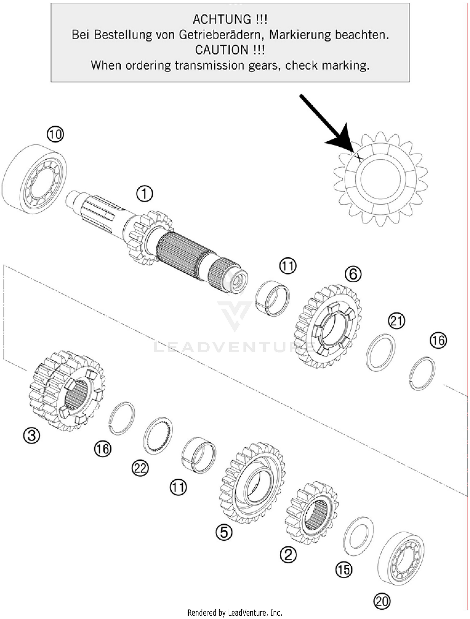 Transmission I - Main Shaft