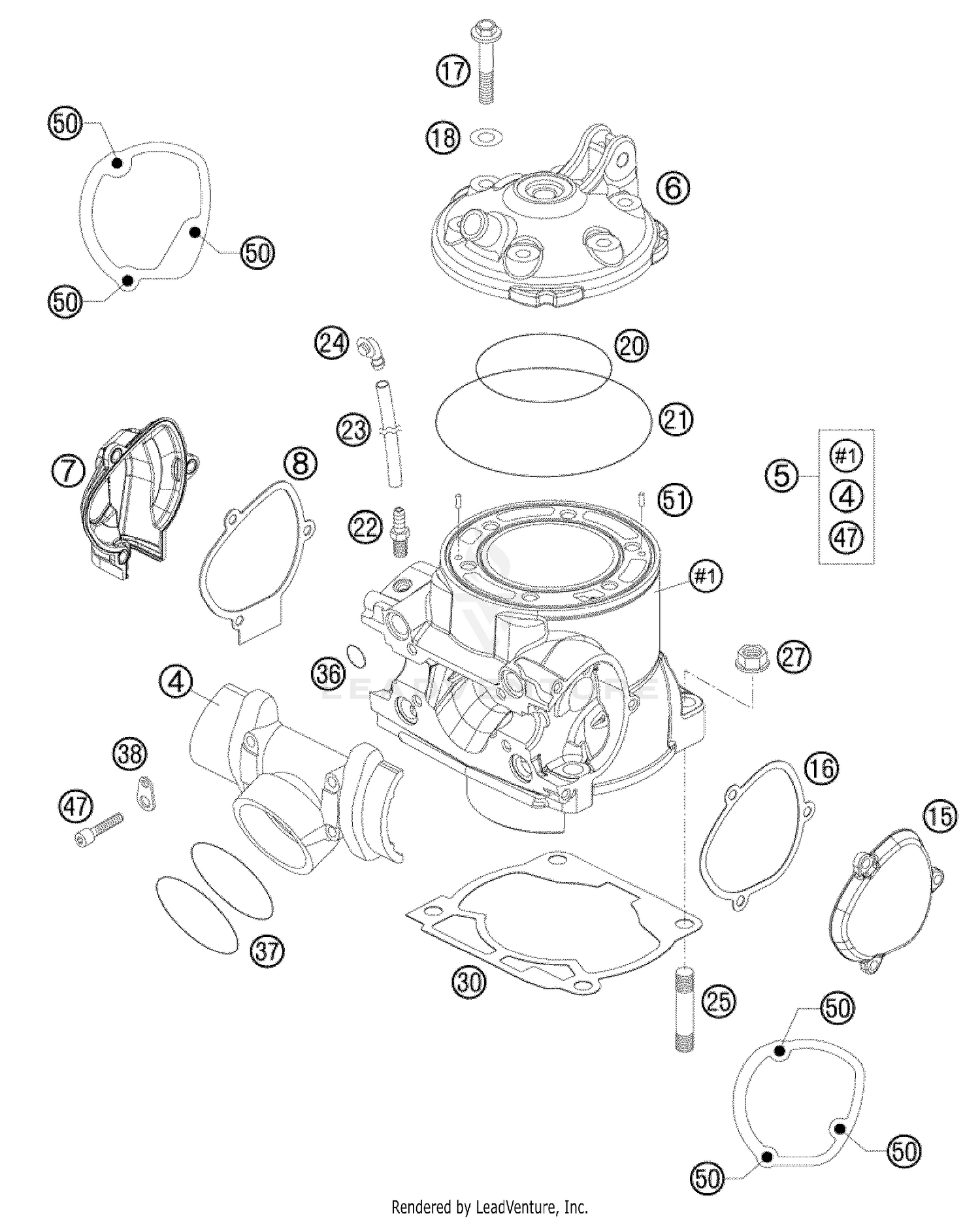 Cylinder, Cylinder Head