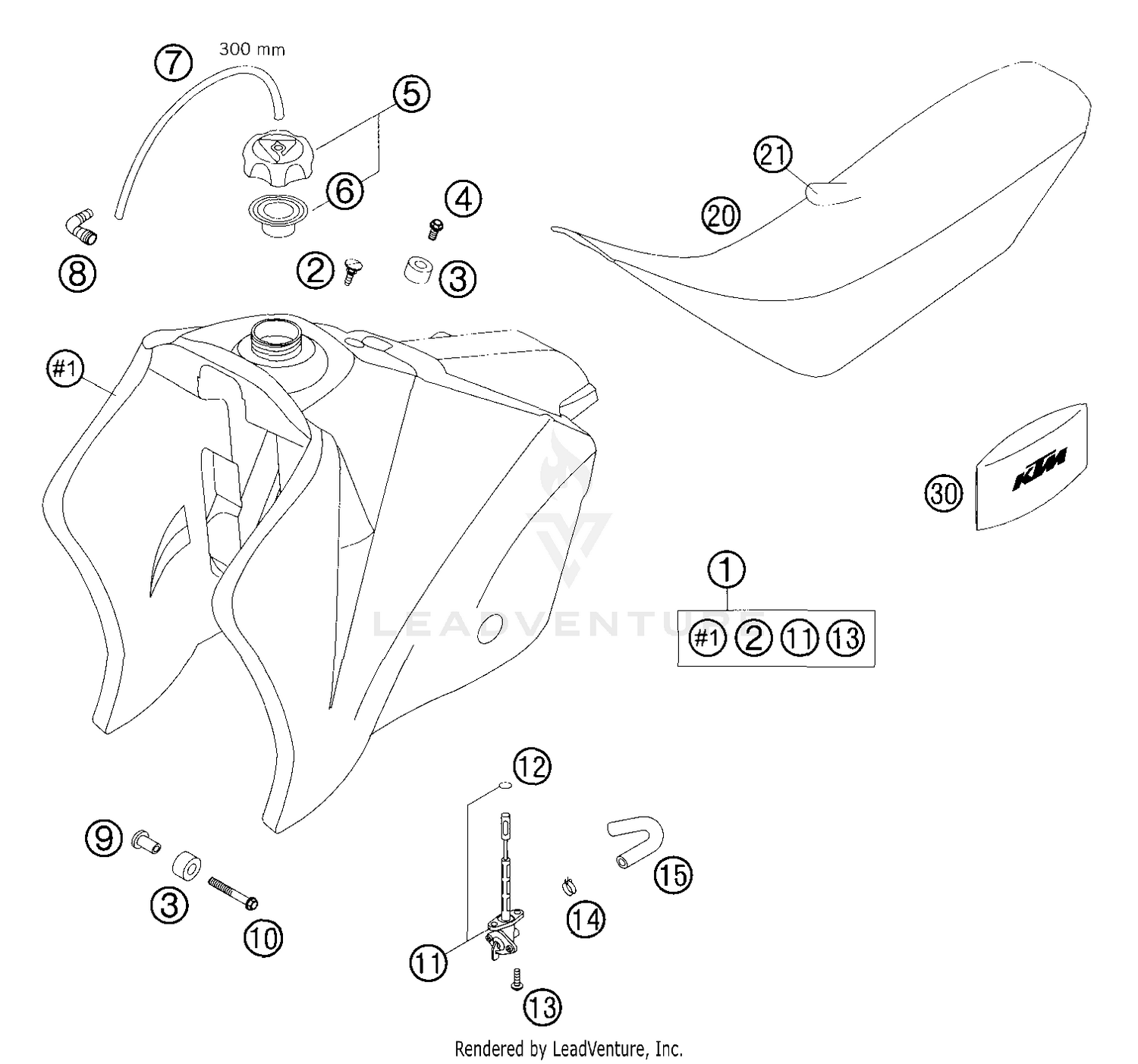 Tank & Seat