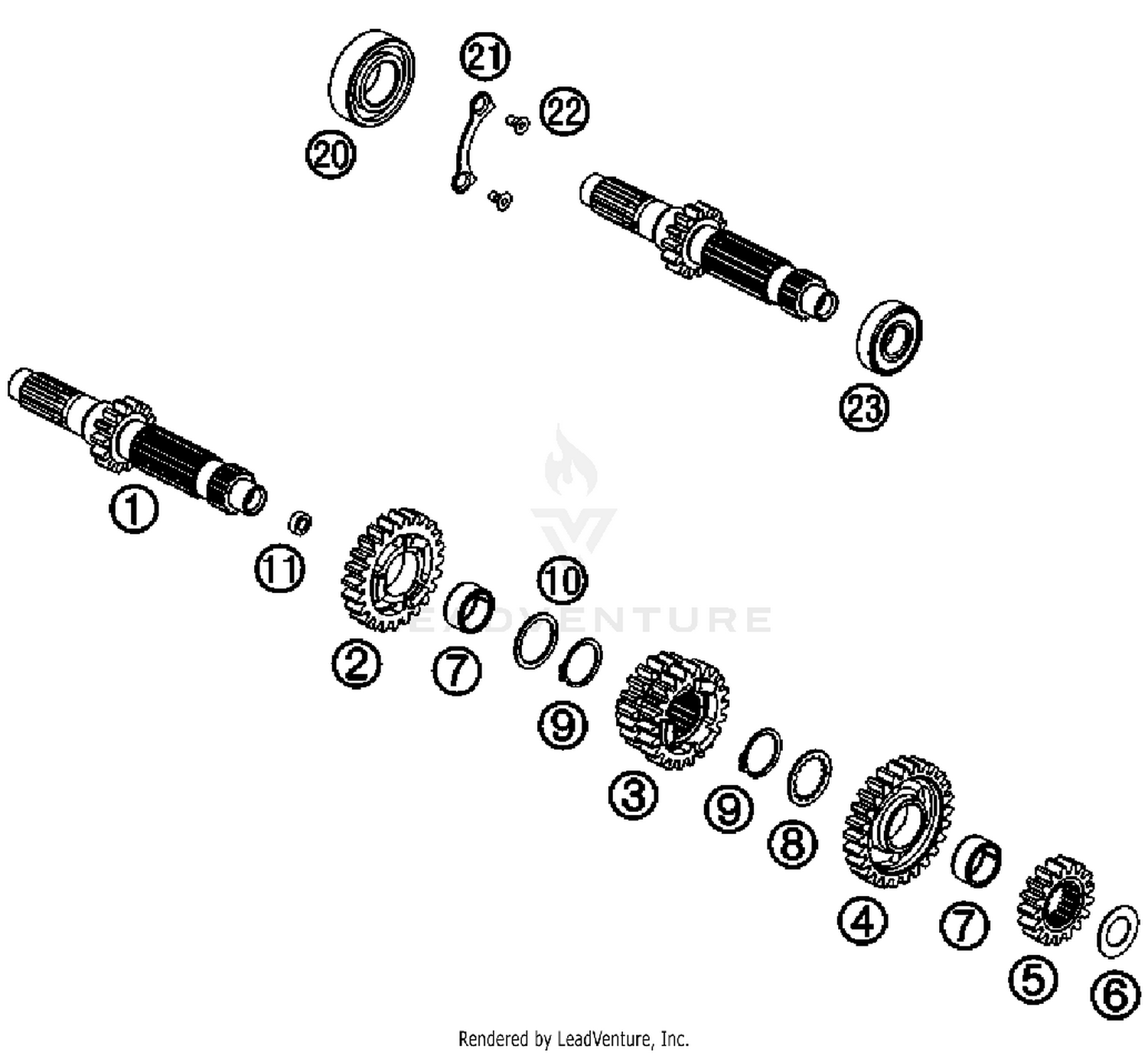 Transmission l - Main Shaft