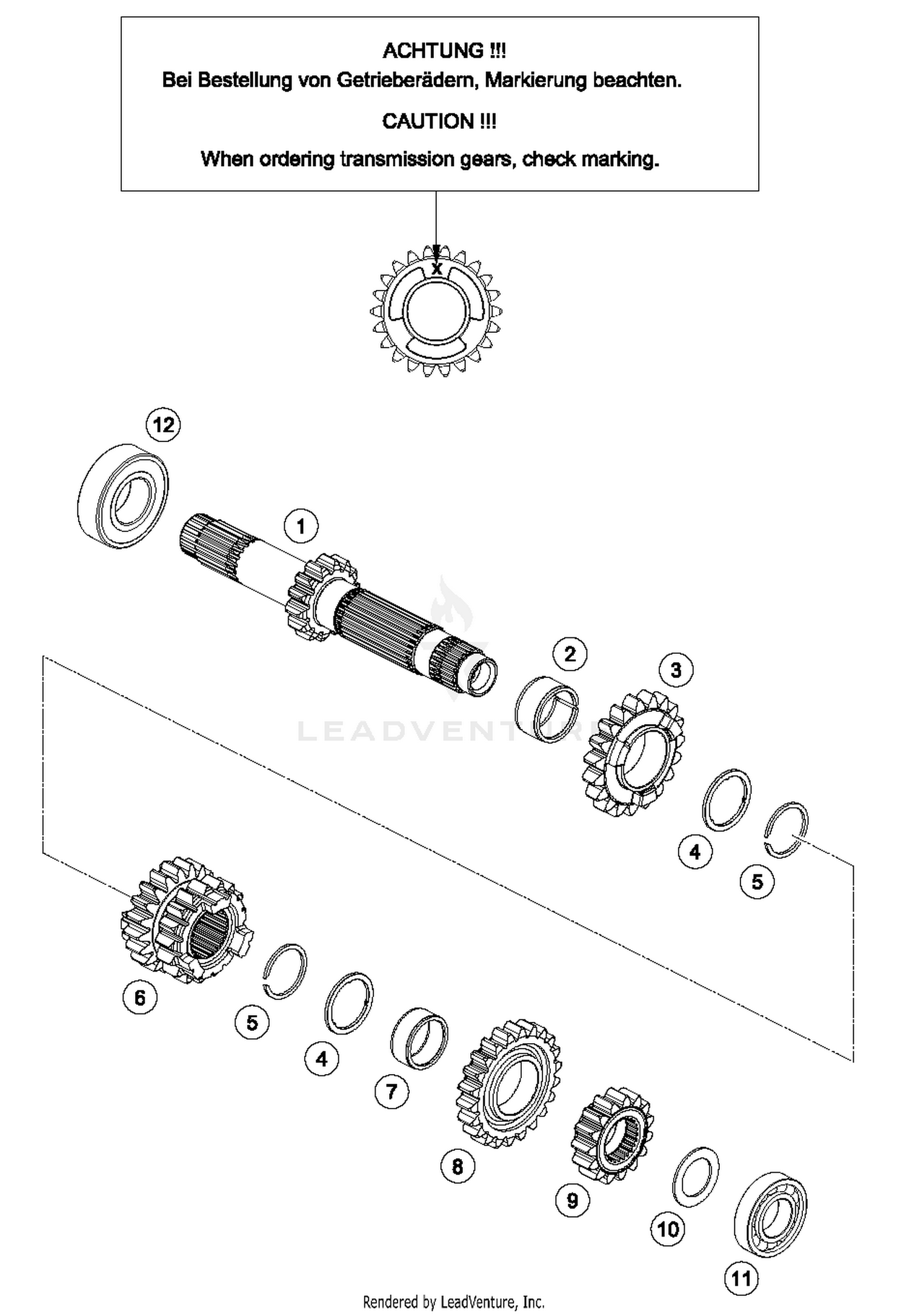 Transmission I - Main Shaft