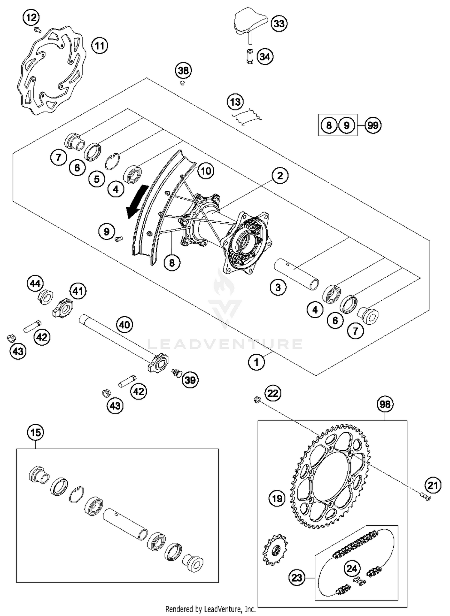 Rear Wheel