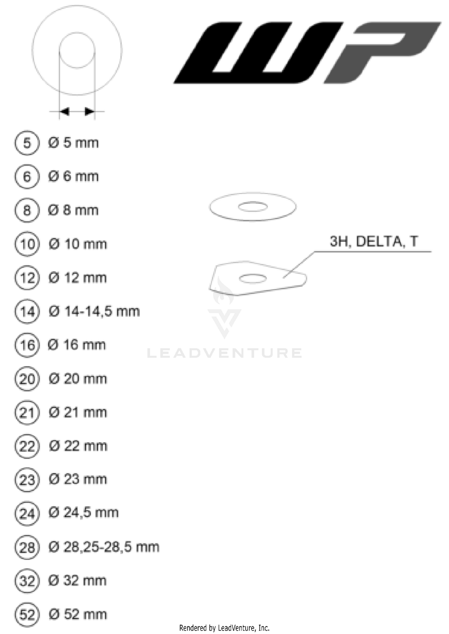 WP SHIMS FOR SETTING