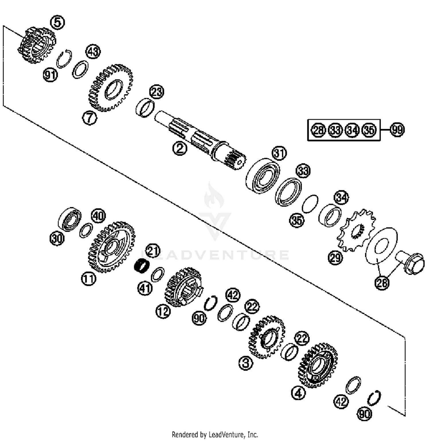 Transmission II - Countershaft