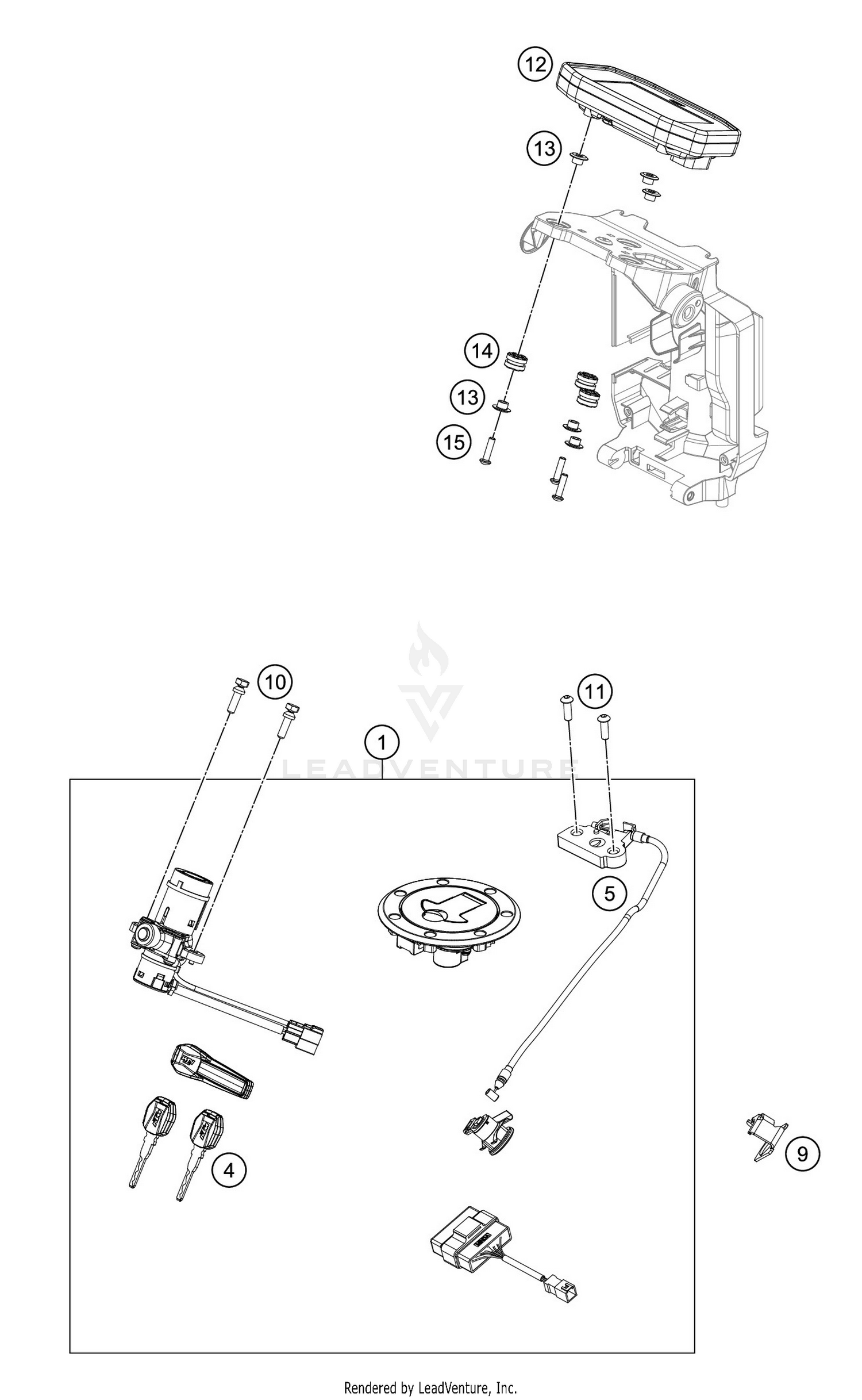 INSTRUMENTS / LOCK SYSTEM